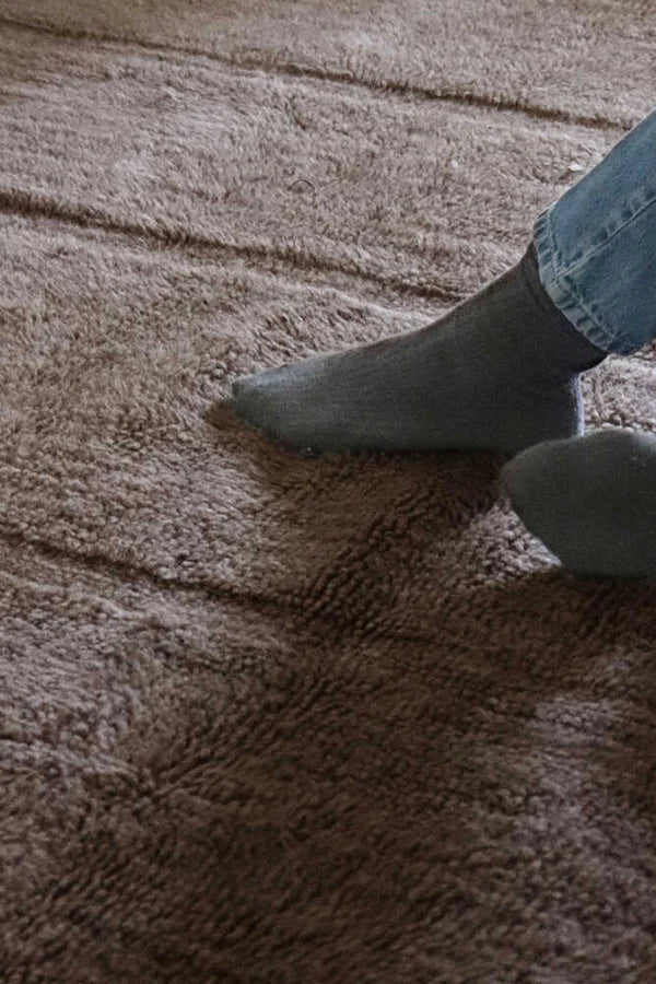 WOOLABLE RUG STEPPE - SHEEP BROWN Little Wonder & Co