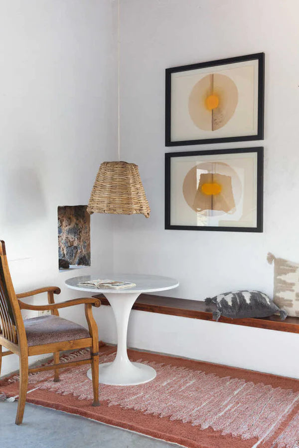 WOOLABLE RUG SUMAK TERRACOTTA Little Wonder & Co