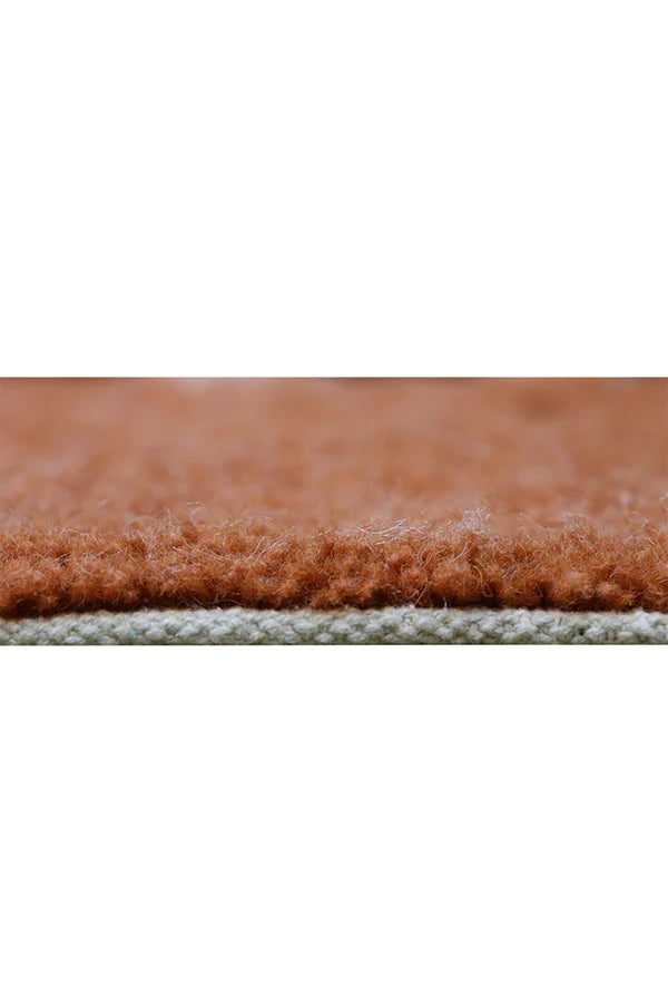 WOOLABLE RUG SUMAK TERRACOTTA Little Wonder & Co
