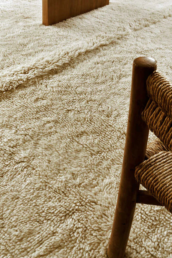 WOOLABLE RUG TUNDRA - BLENDED SHEEP BEIGE Little Wonder & Co