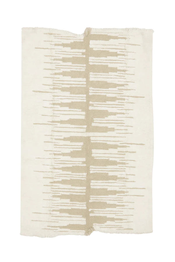 WOOLABLE RUG ZAGROS NATURALSANDSTONE Little Wonder & Co