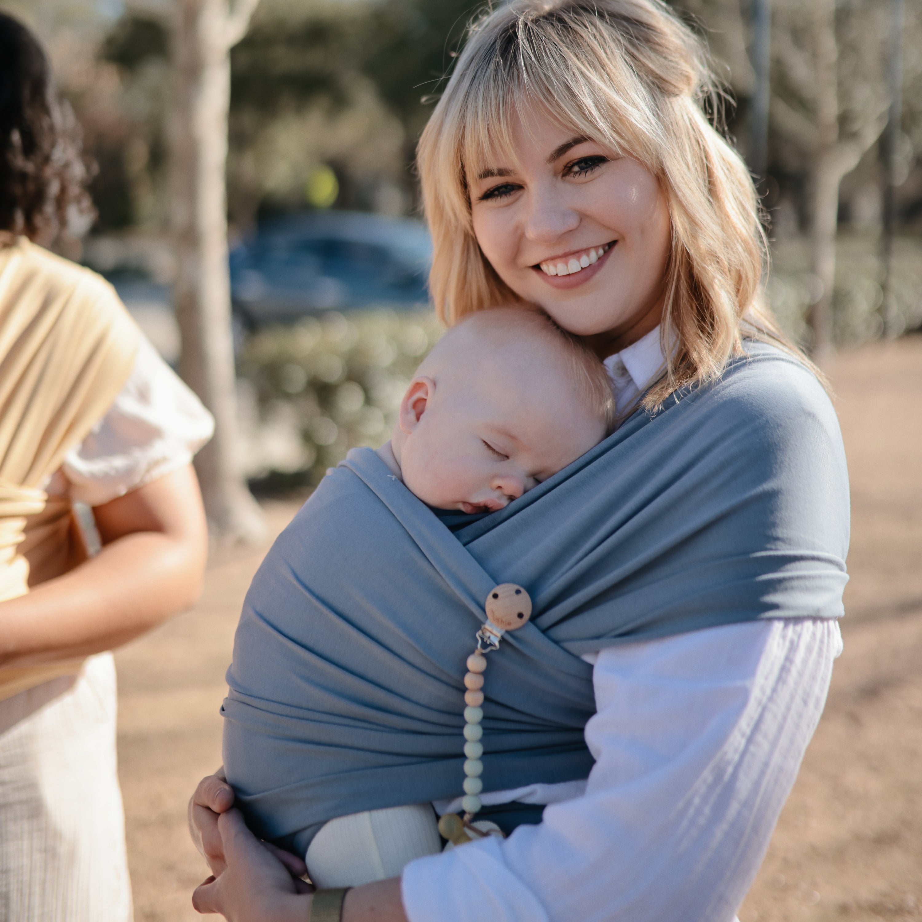 Silicone Pacifier Clip | Eva Pacifier Clip Mushie