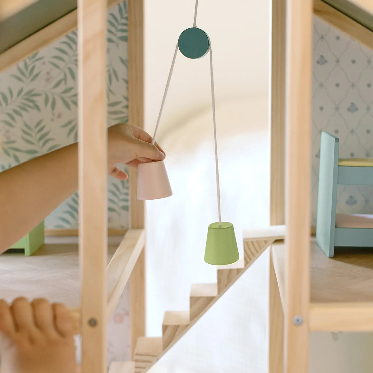 Tiny Land® Sweetwood Dollhouse without Dolls