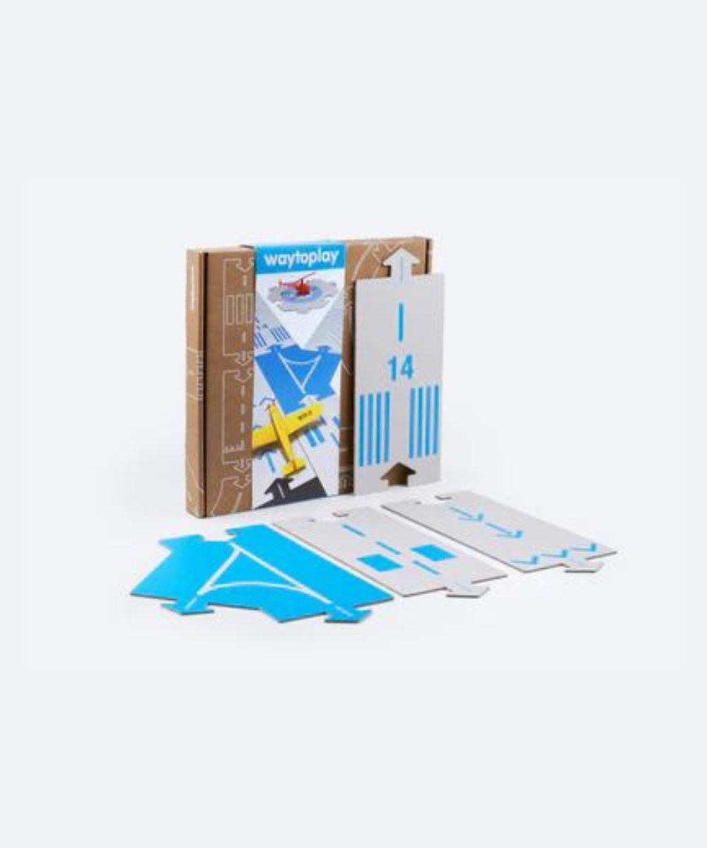 Recycled Cardboard Toy Road - Runway Car Track Waytoplay Toys