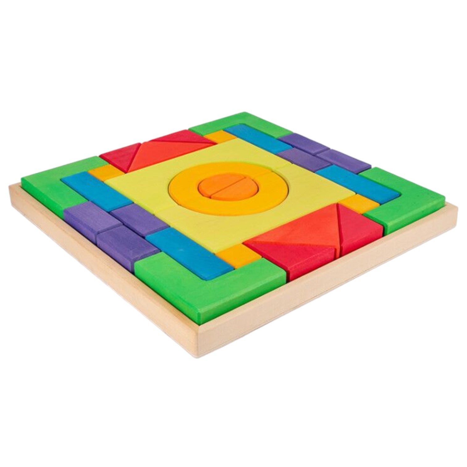 **Pre-order (Ships in 2-3 Weeks)**30 Pcs STAINED Large Basic I Building Block Set with Storage Tray