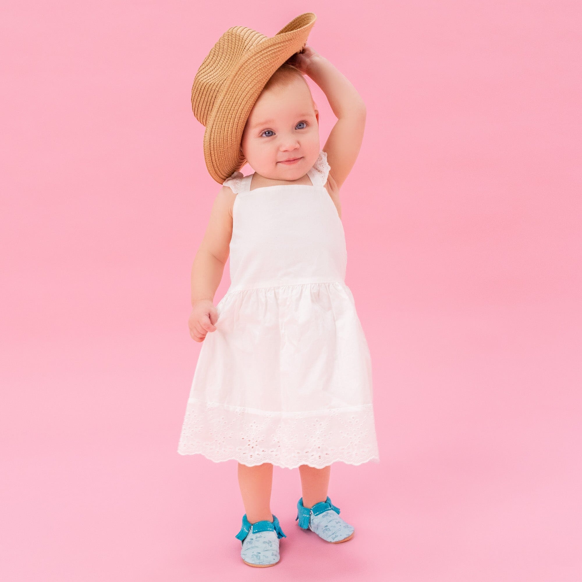 Barbie™ Horse Girl Moccasin Baby Shoe