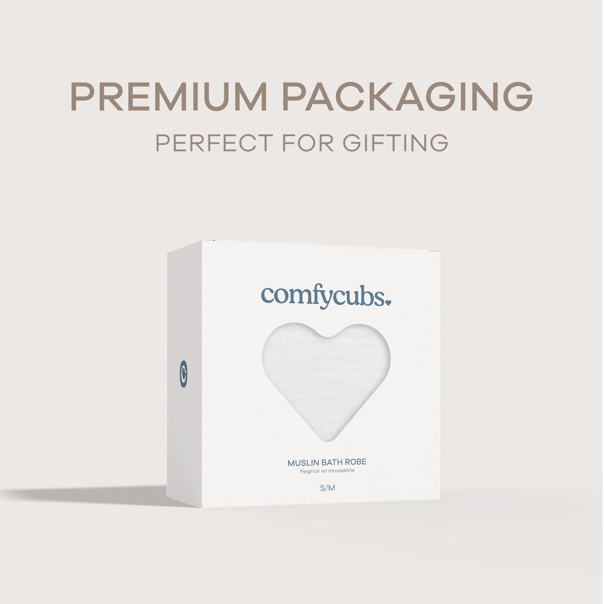 Muslin Bathrobe in White