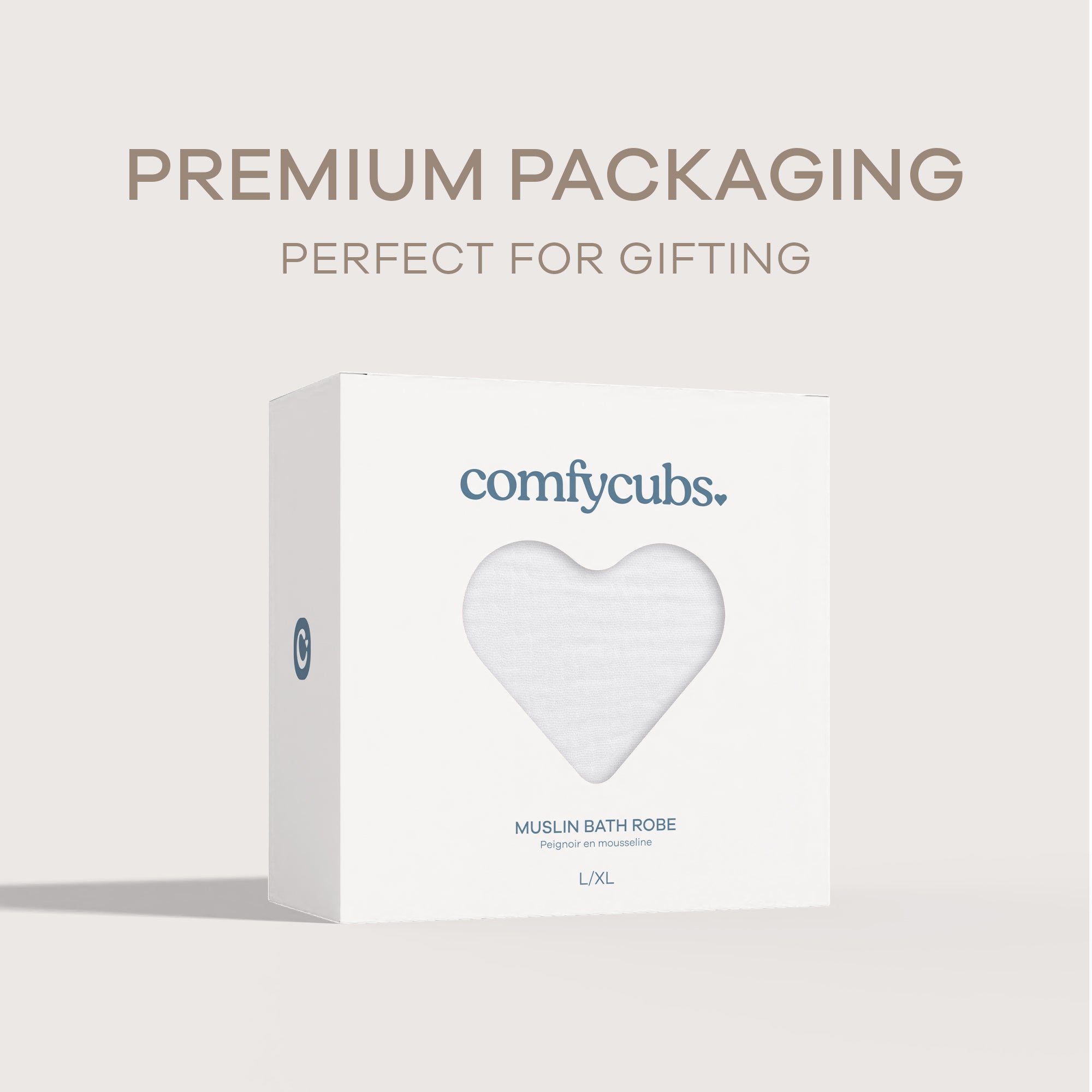 Muslin Bathrobe in White