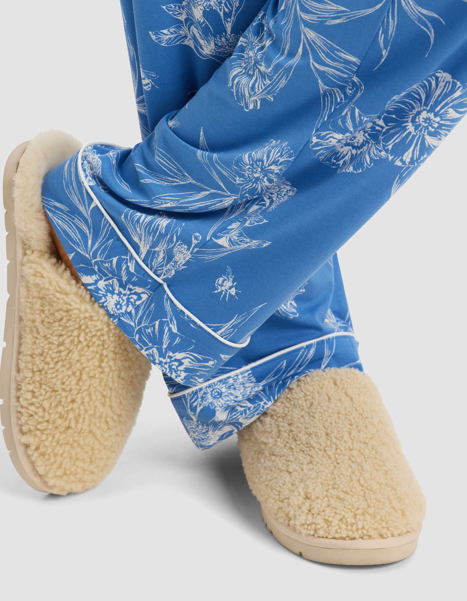 Women's Bamboo Stretch-Knit Short Sleeve & Pant Pajama Set