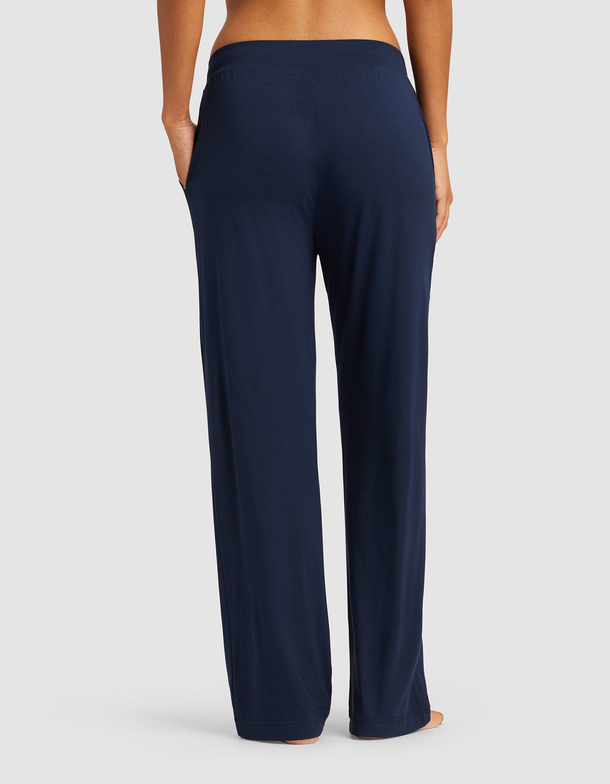 Women's Bamboo Stretch-Knit Lounge Tee & Pants Set
