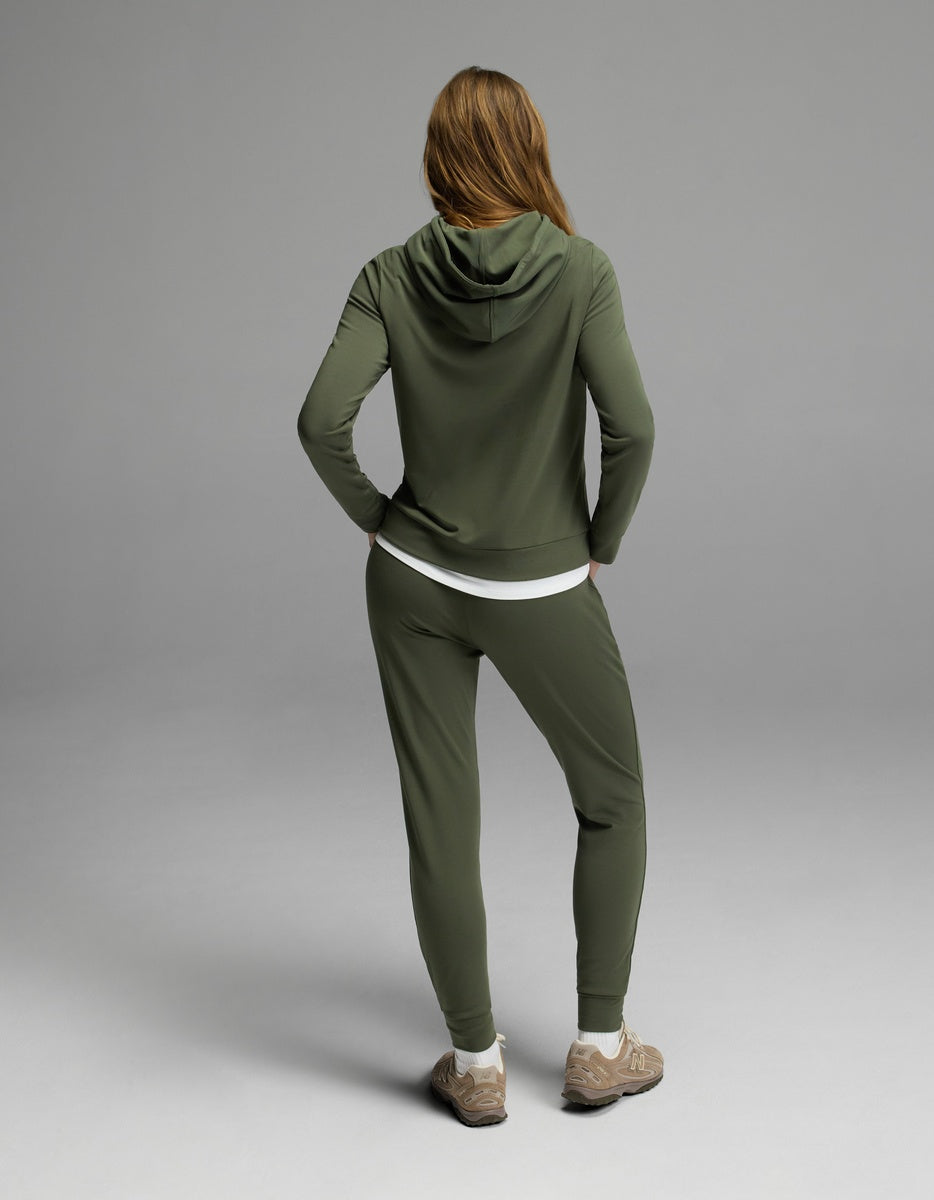 Women's Brushed Bamboo Hoodie & Jogger Set