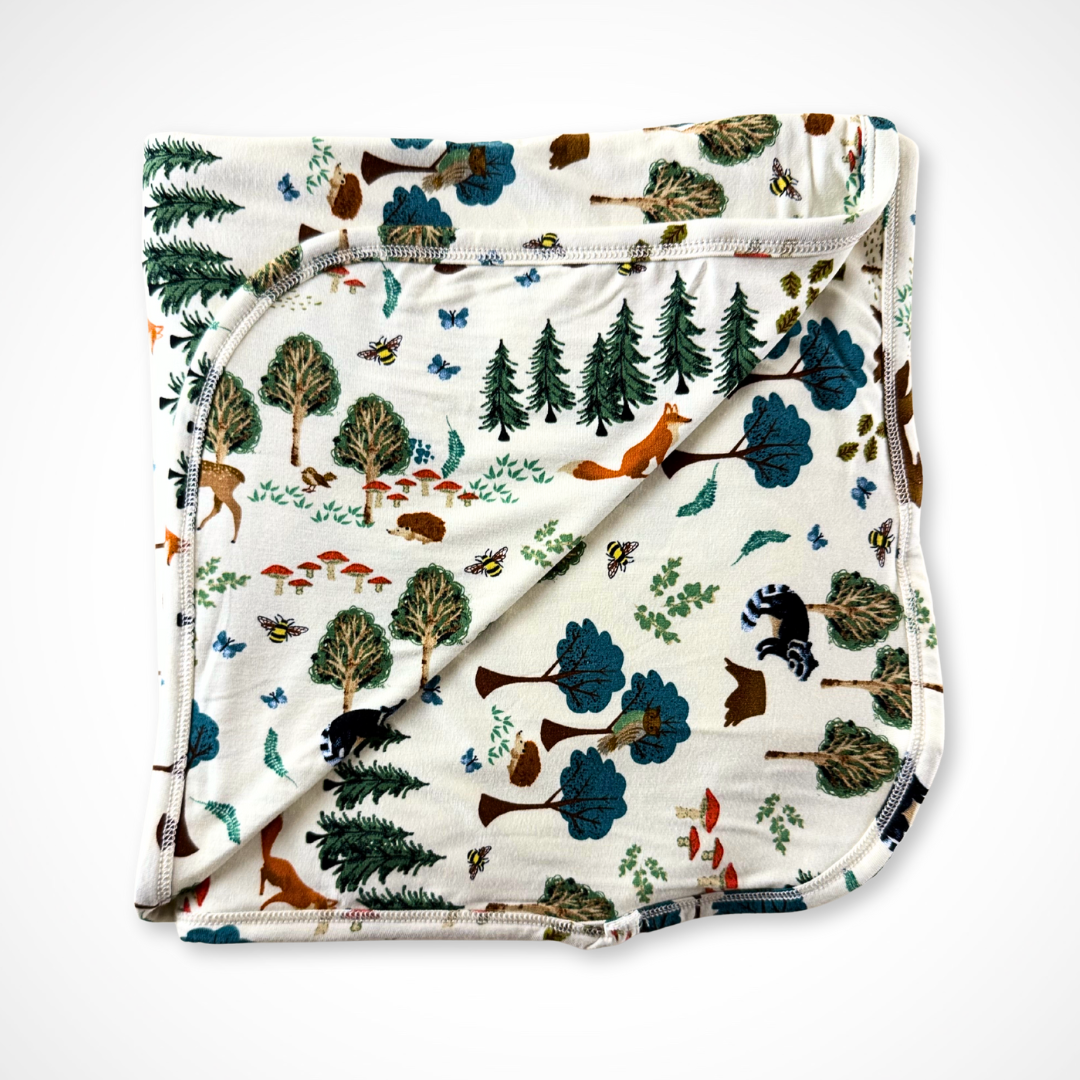 In the Woods Blanket | Bamboo