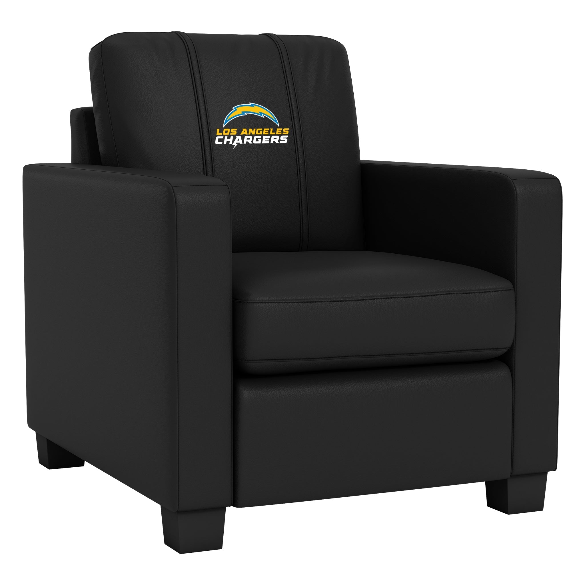 Dyno Stationary Club Chair with Los Angeles Chargers Secondary Logo