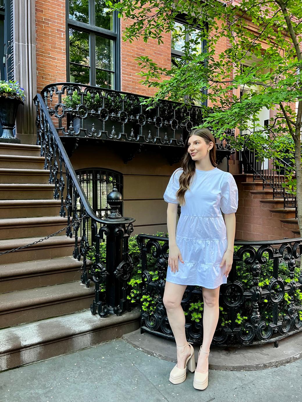 Carlie Dress - White