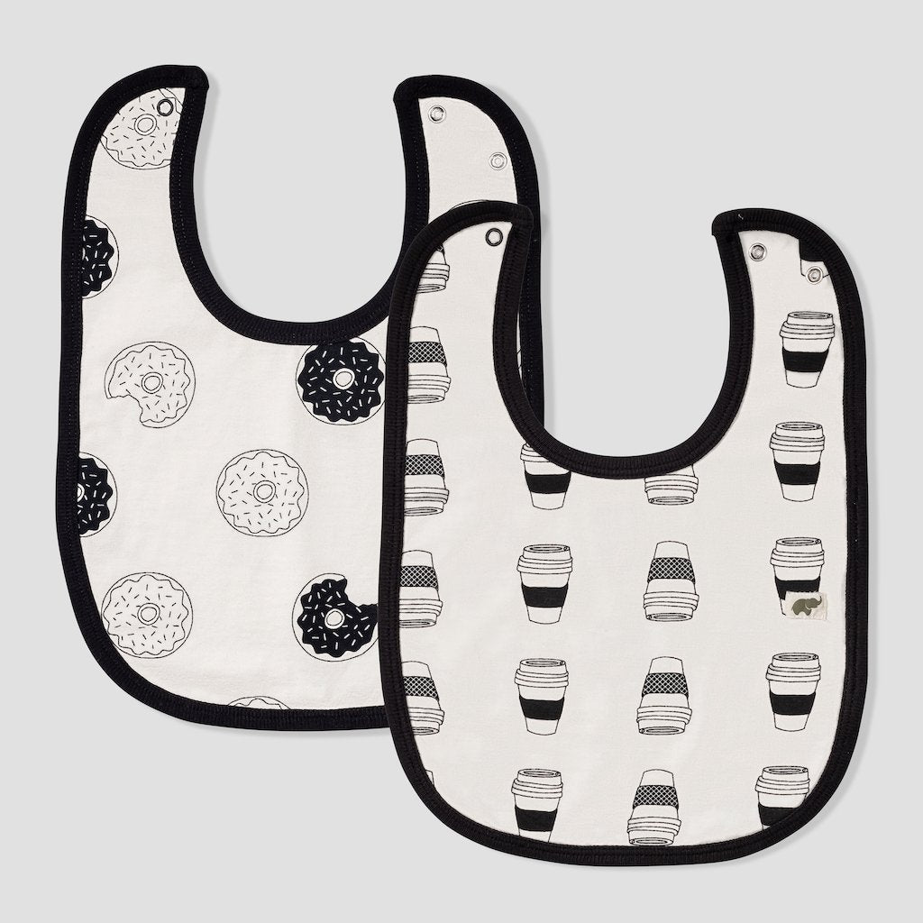 2 Pack Bib Bundle - Oh, Donut Even