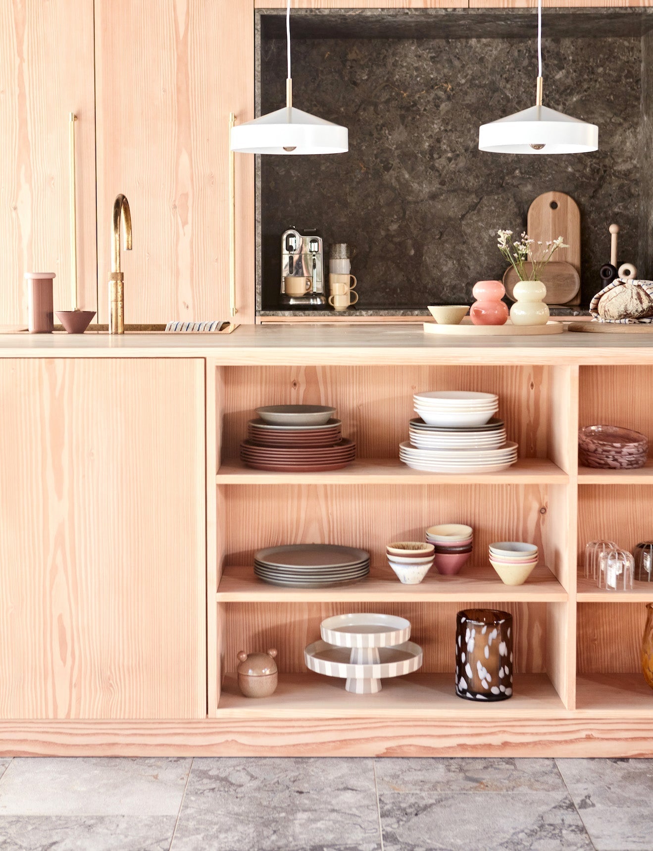 Yuka Bowls in Warm Colors
