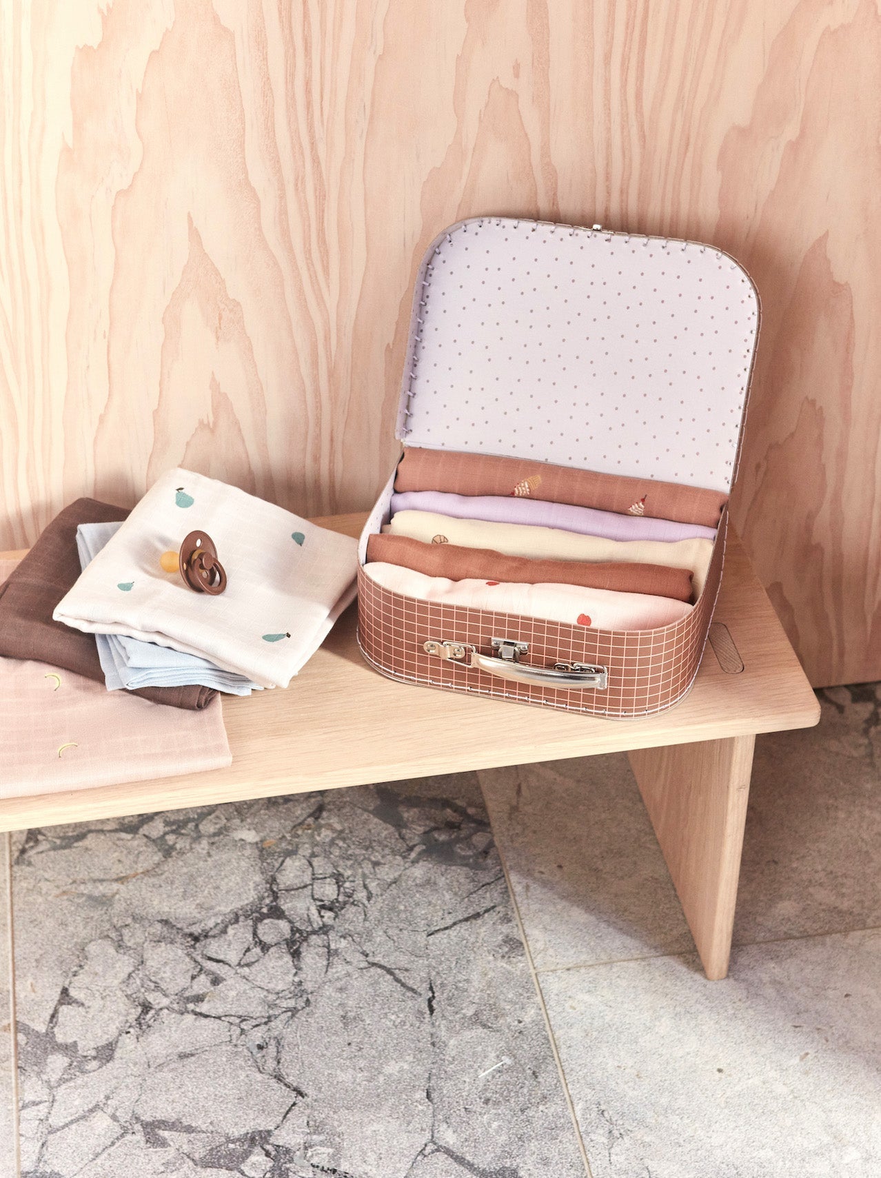 Yummy Muslin - Choko / Lavender