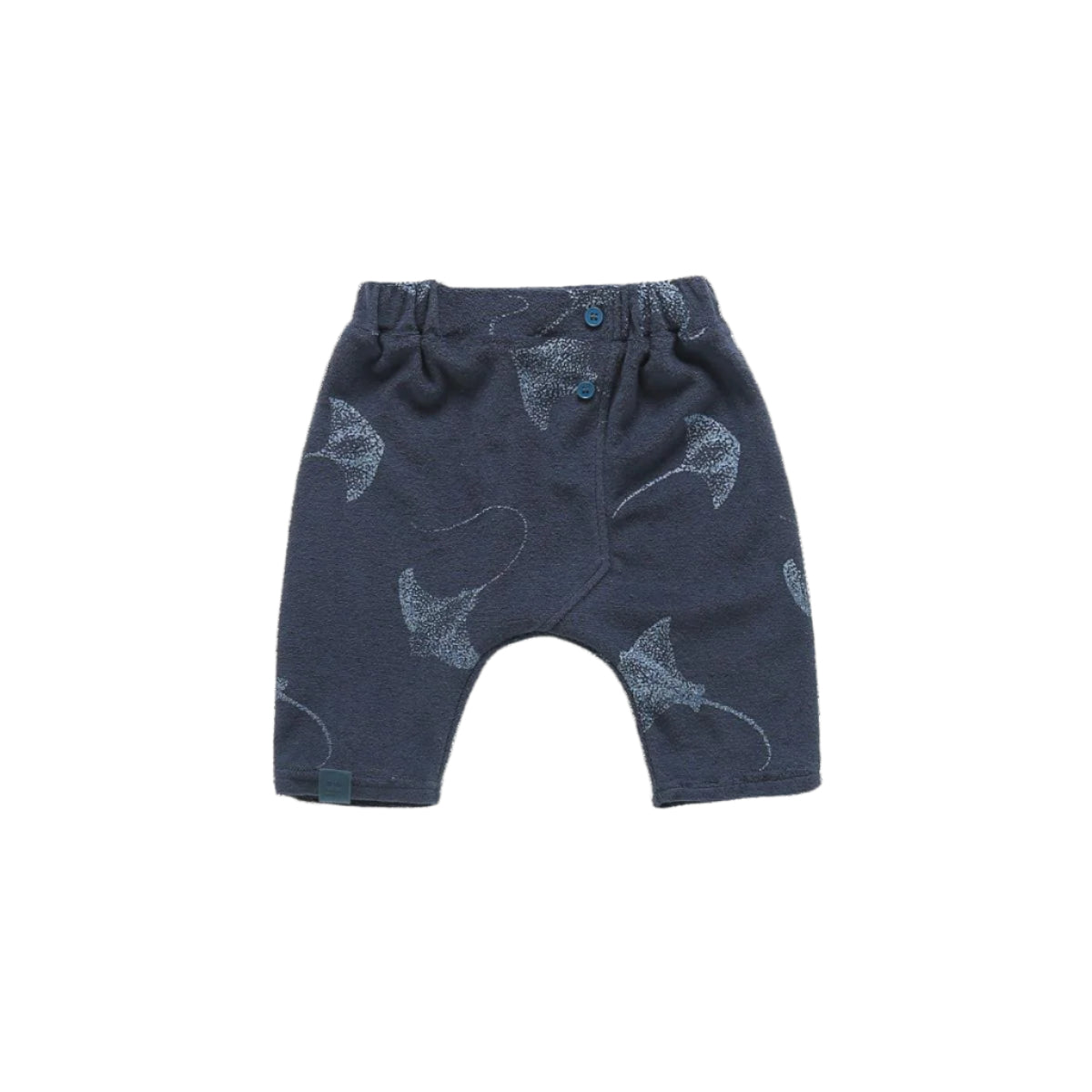 Baby Terry Harem Pants - Navy