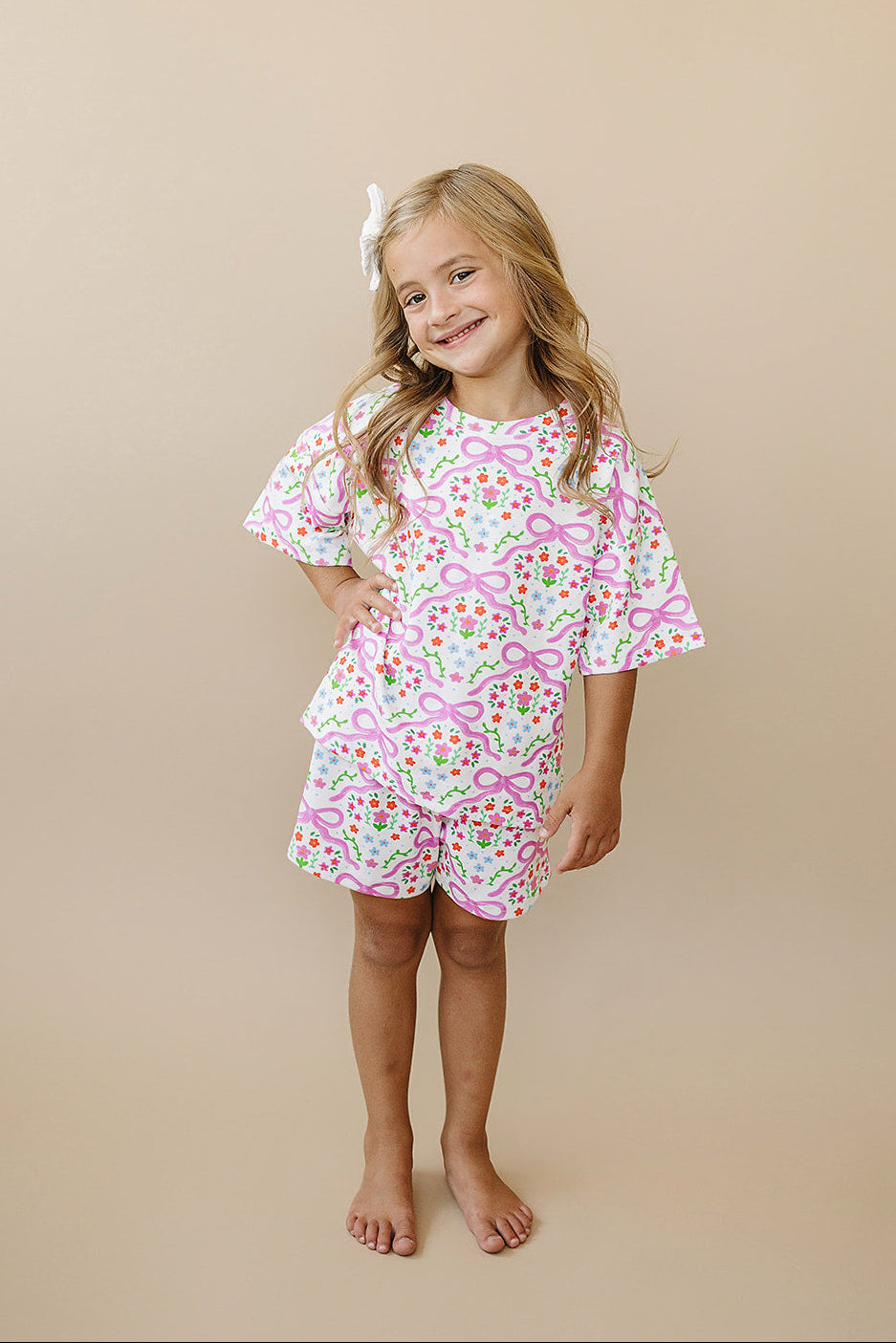 Shorts Set | Coquette Garden