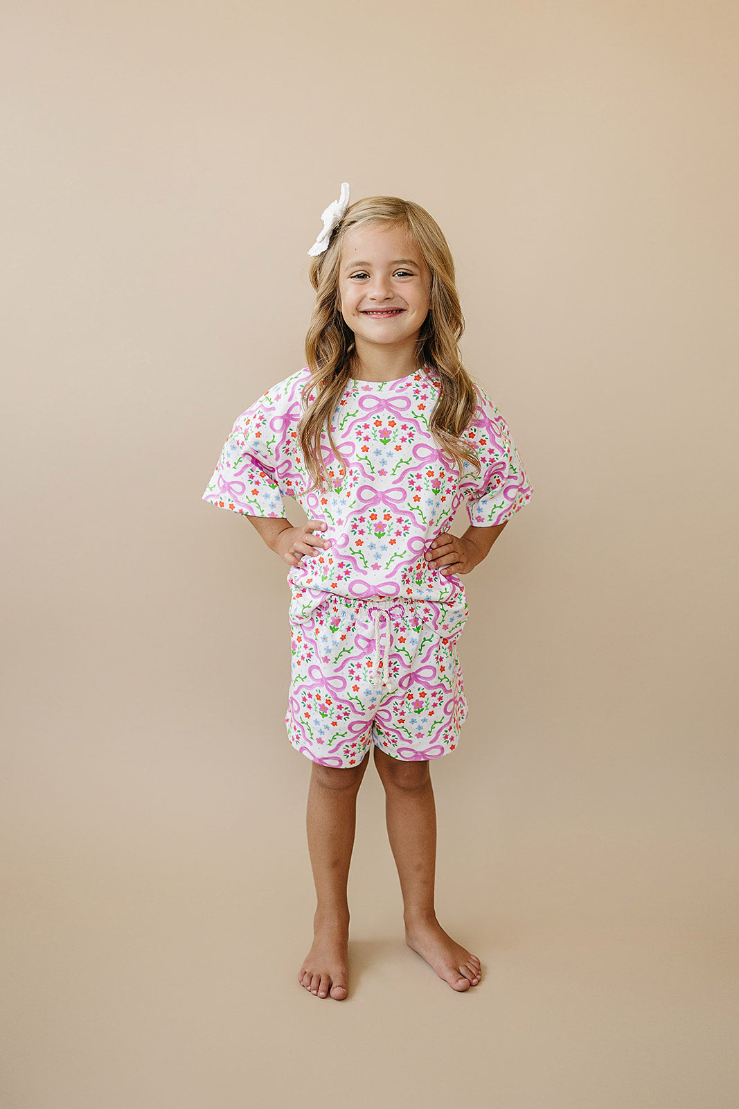 Shorts Set | Coquette Garden