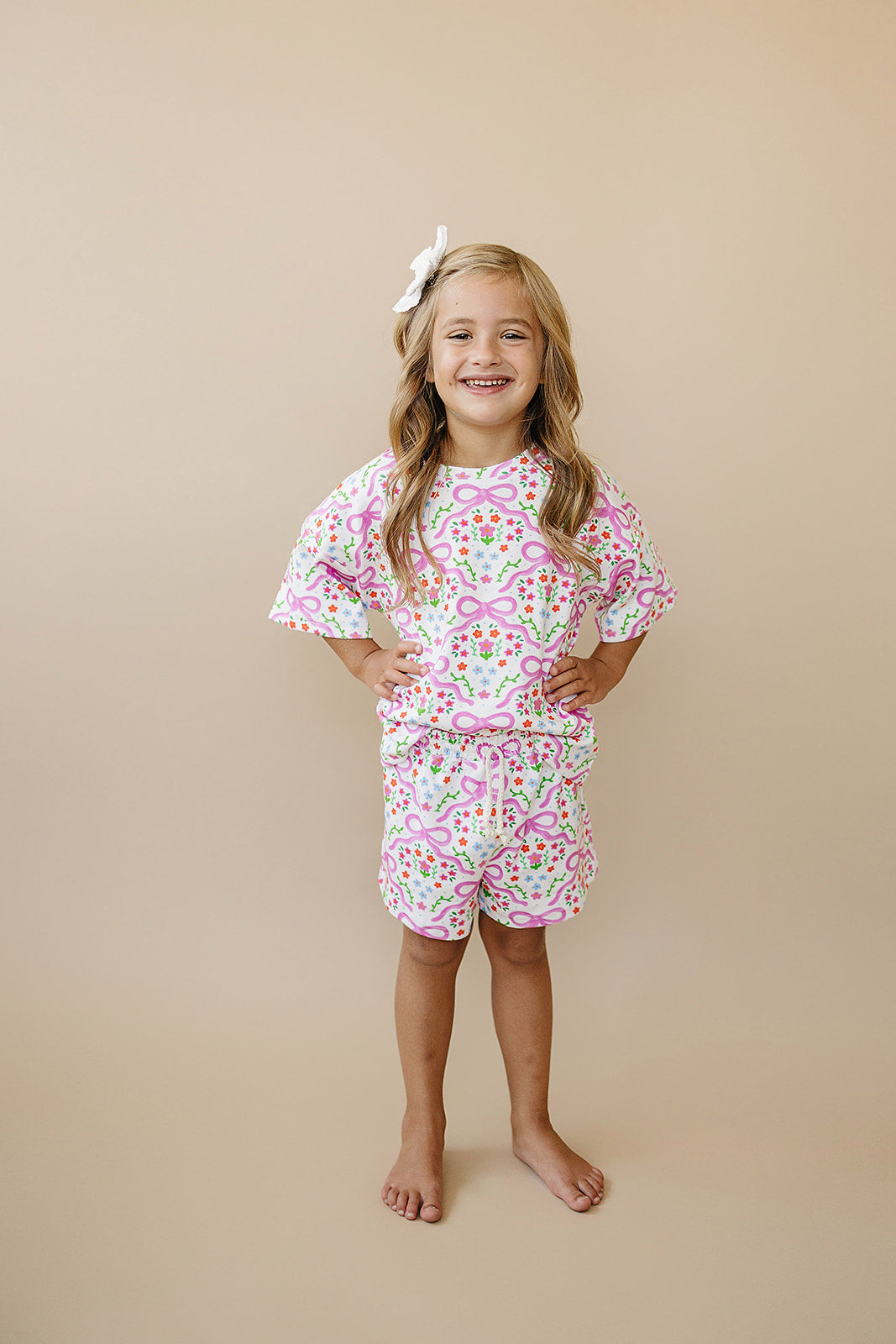 Shorts Set | Coquette Garden