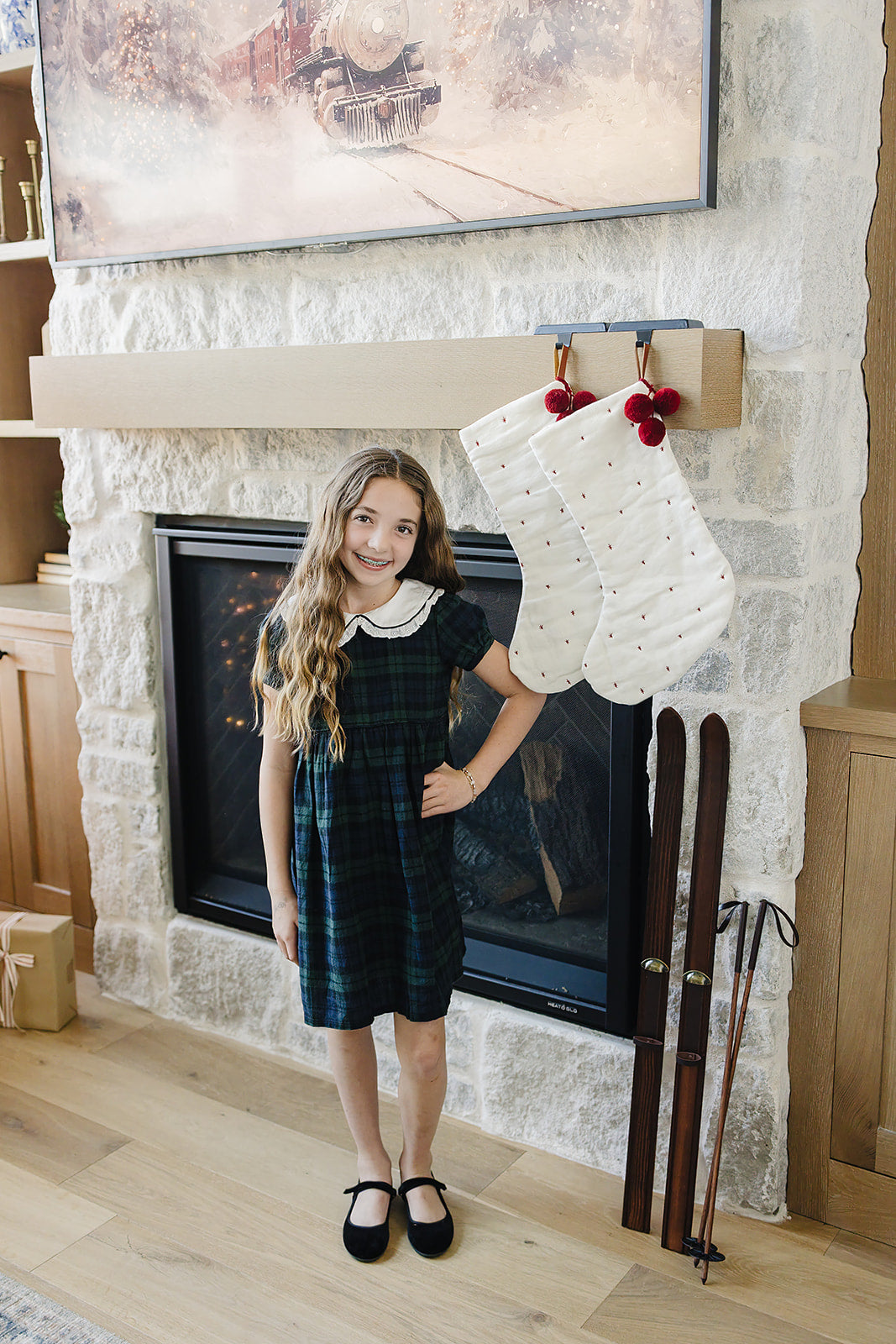 Alpine Plaid Dress