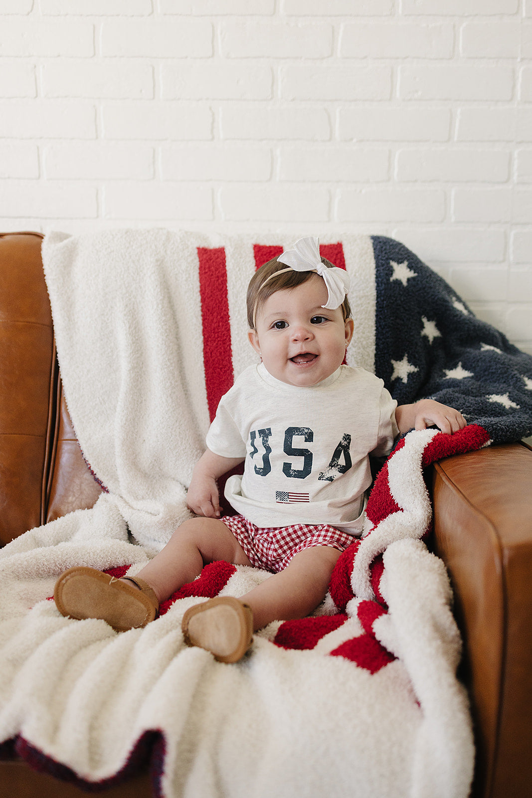 American Flag Plush Blanket