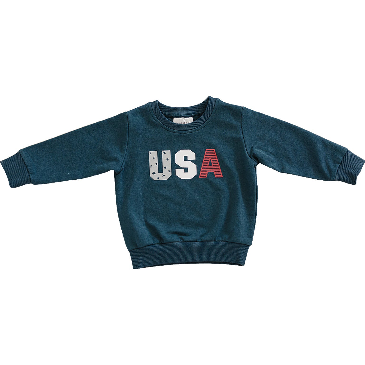 USA French Terry Crew Neck Mebie Baby