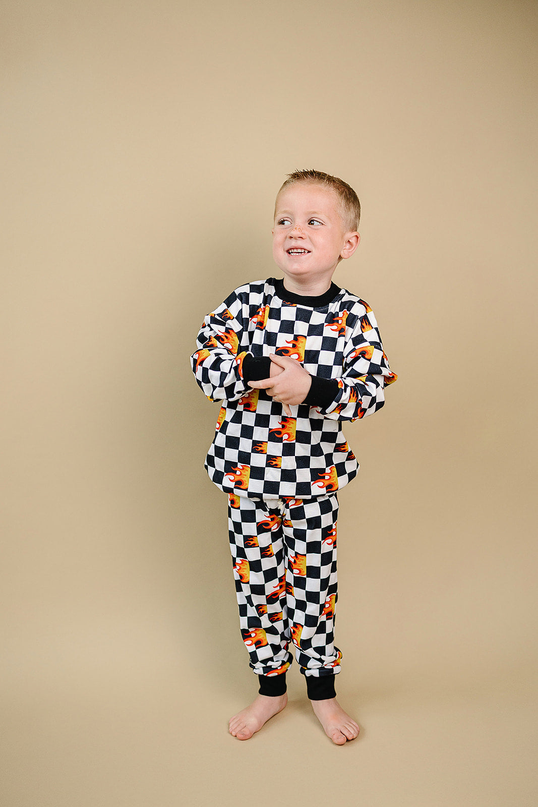 Jogger Set | Checker Blaze