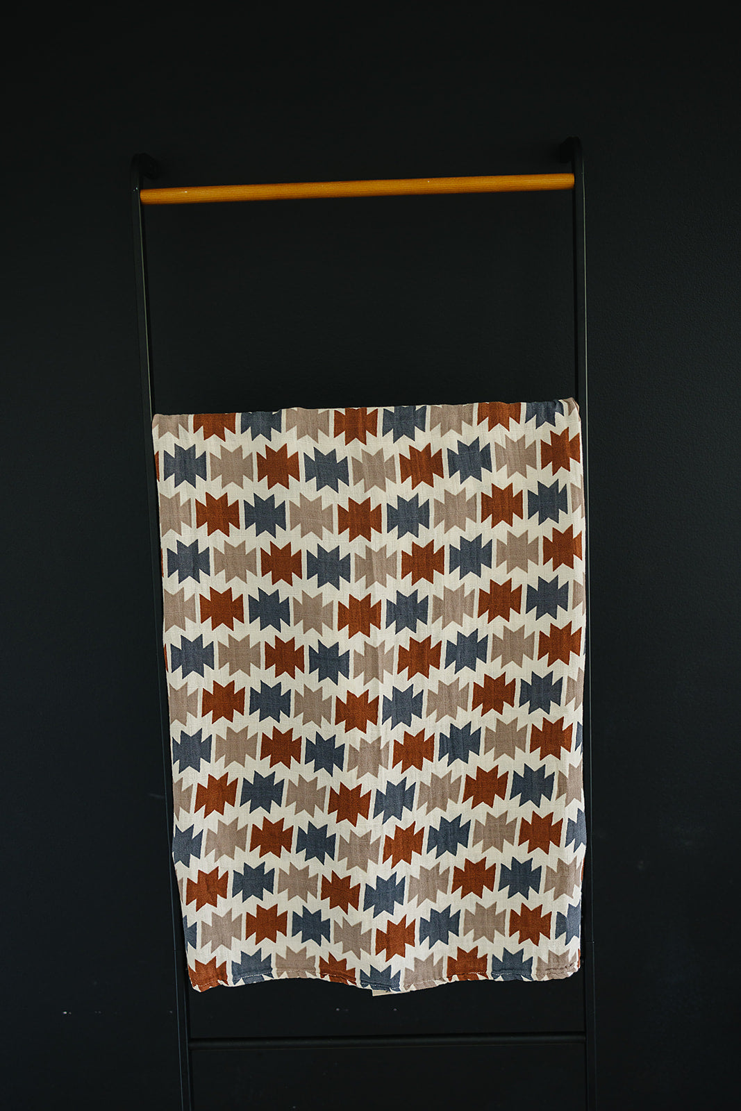 Western Aztec Muslin Swaddle Blanket Mebie Baby