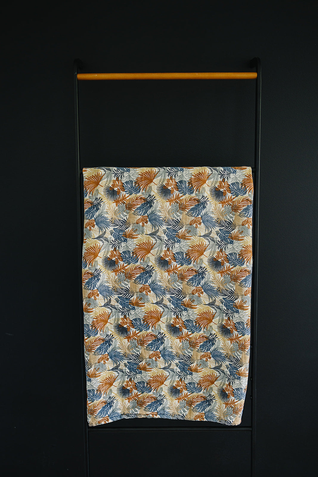 Paradise Palms Muslin Swaddle Blanket Mebie Baby