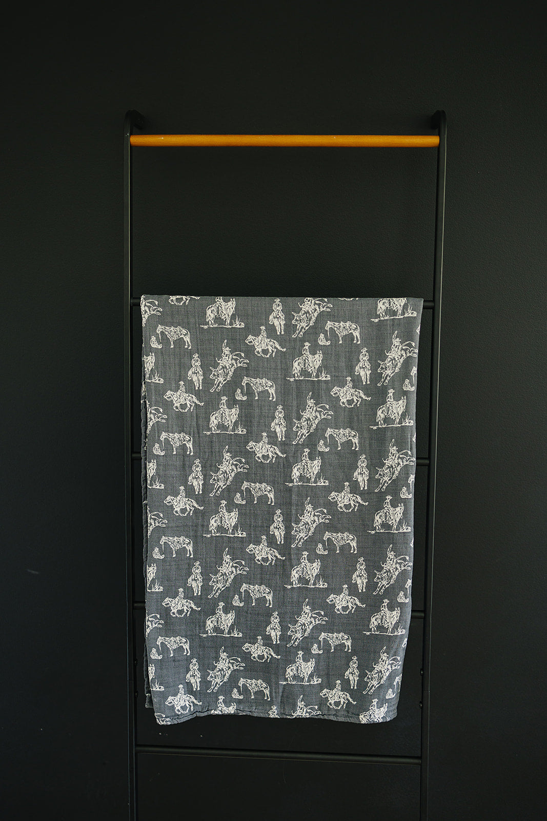 Wild West Muslin Swaddle Blanket Mebie Baby
