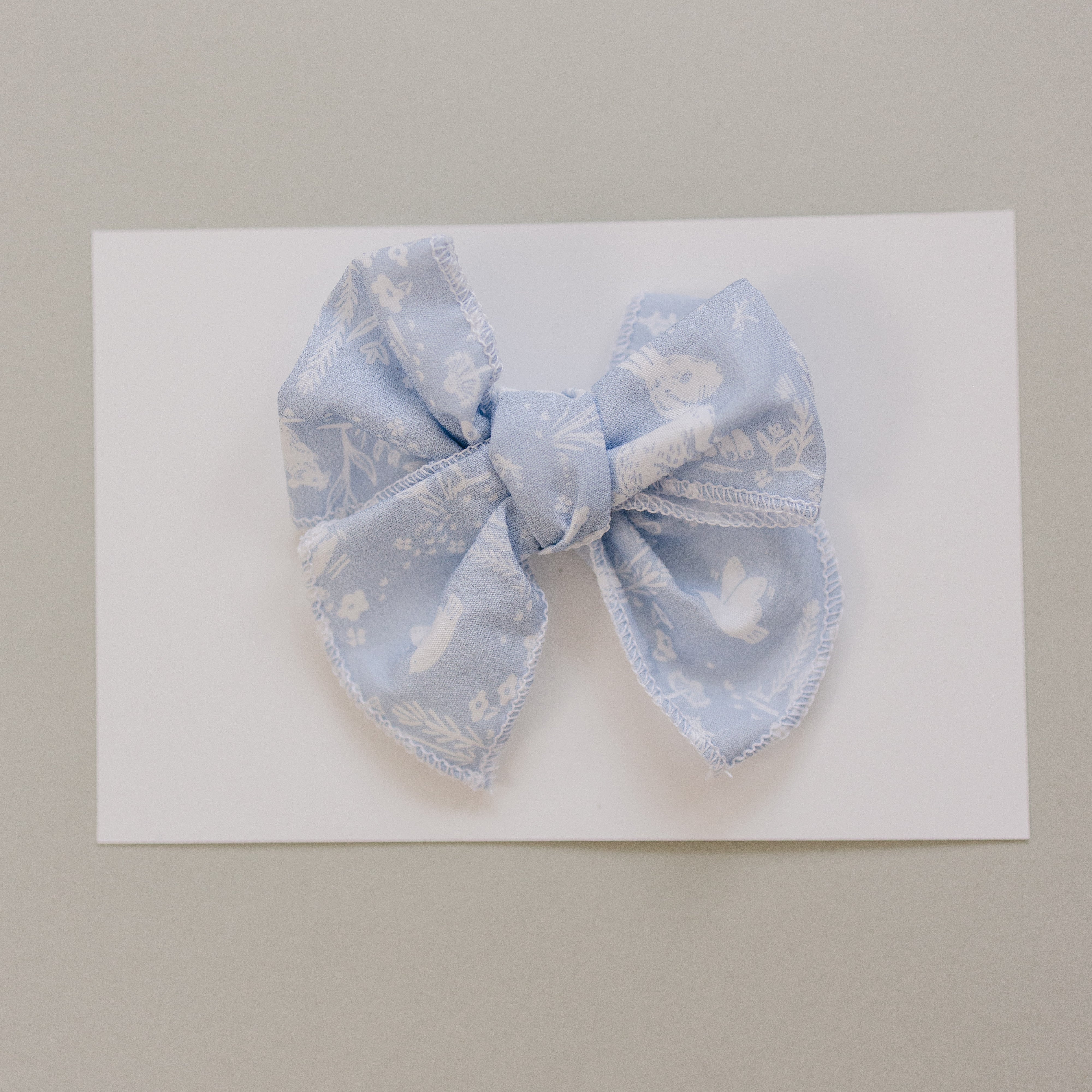 Blue Bunny Hair Bows