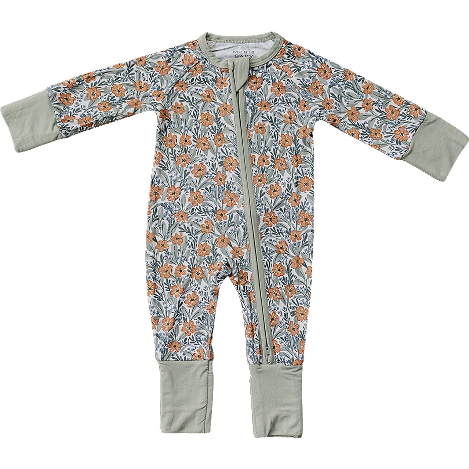 Dainty Meadow Bamboo Zipper Mebie Baby