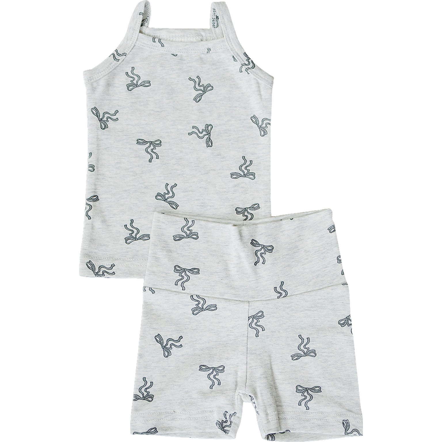 Bow Tank + Biker Short Set