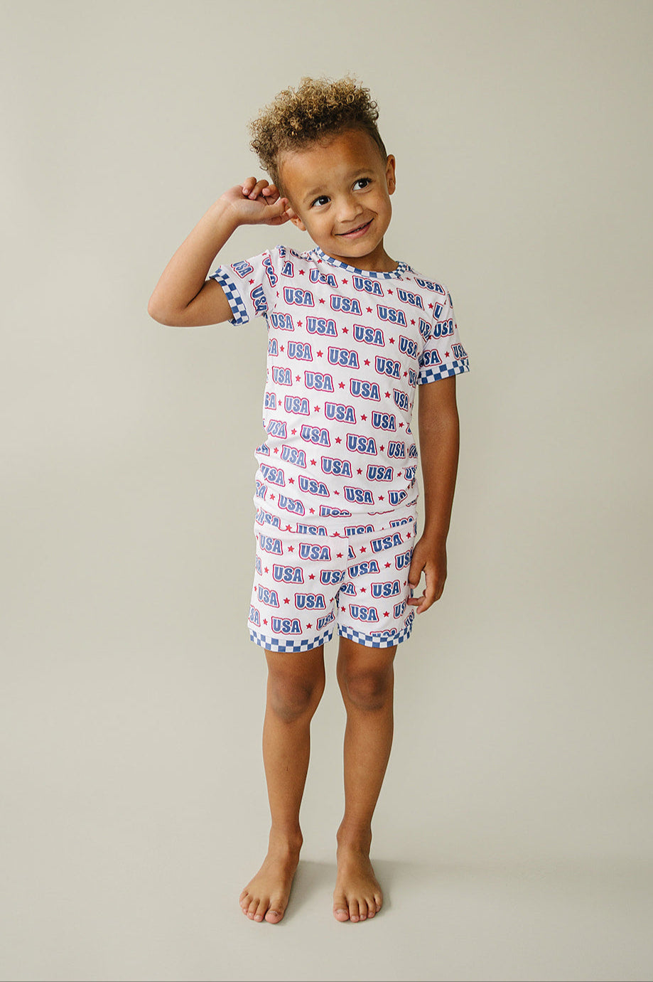 Bamboo Shorts Set | USA