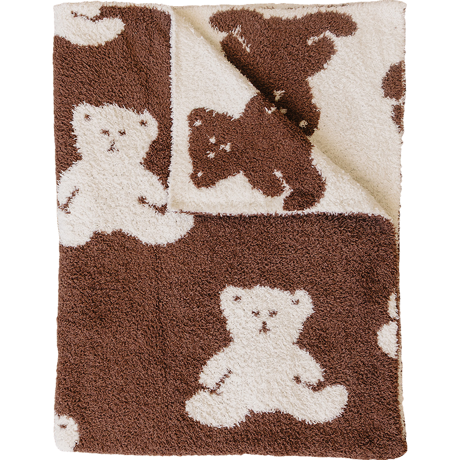 Teddy Bear Plush Blanket