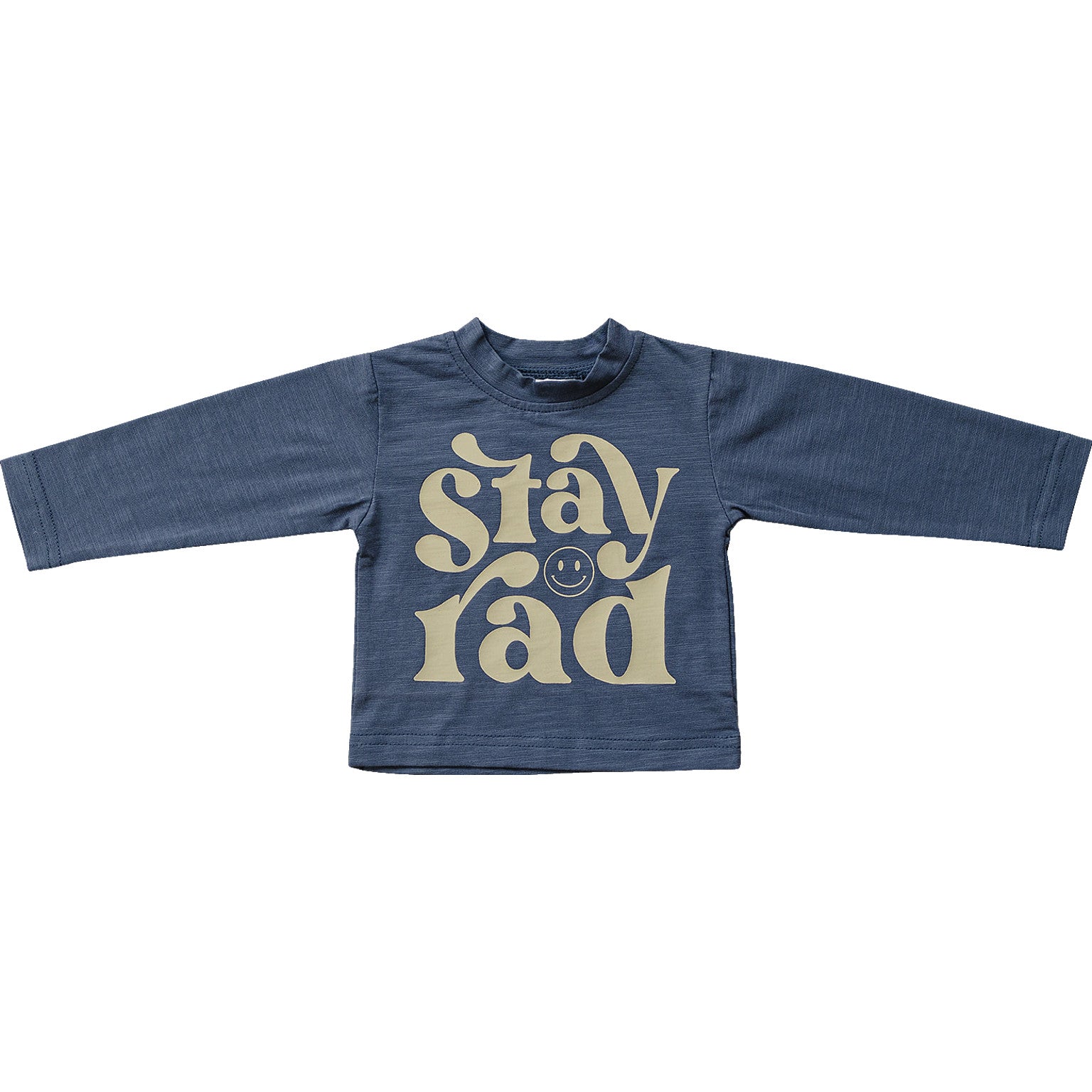 Stay Rad Long Sleeve Cotton Tee Mebie Baby