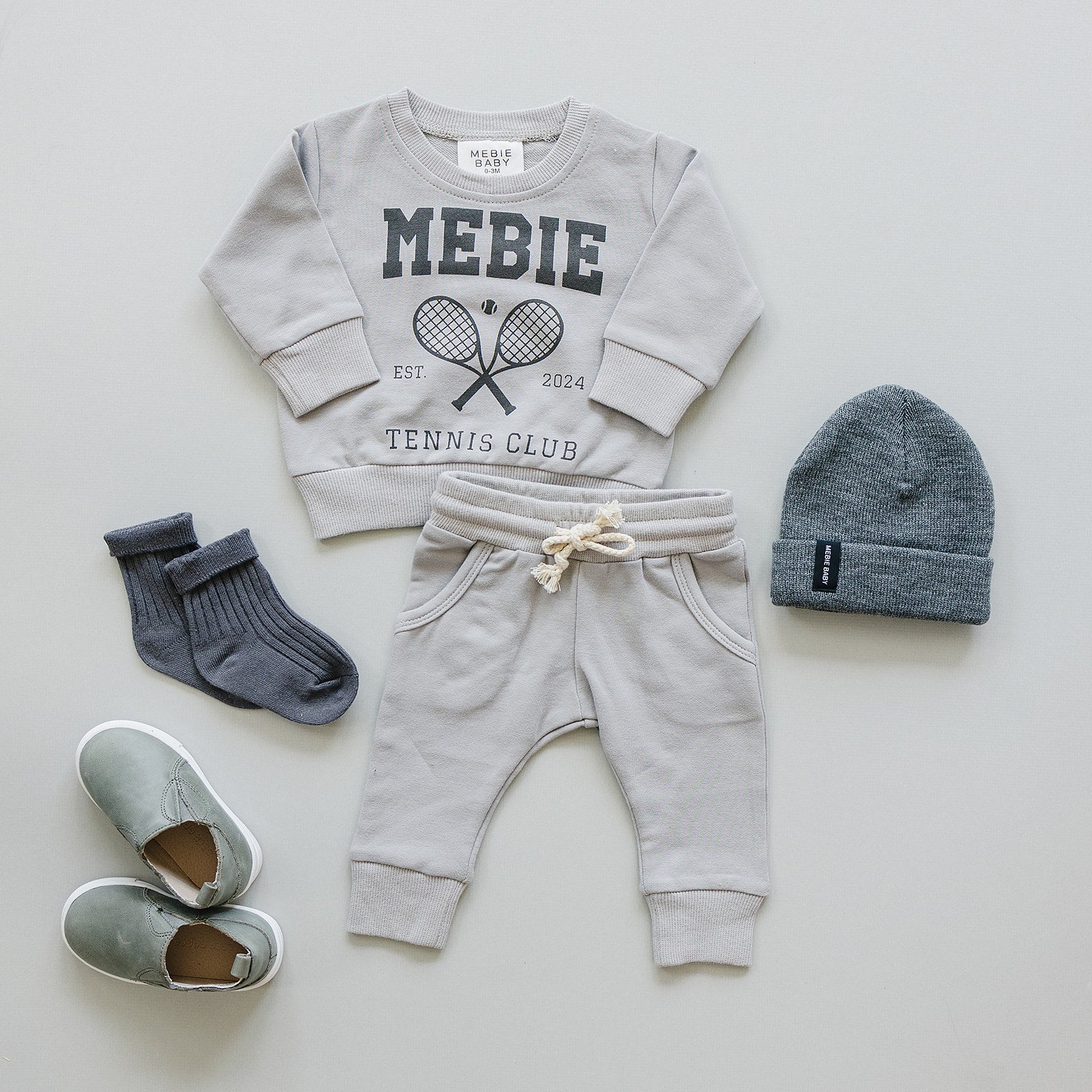 Mebie Tennis Club French Terry Set Mebie Baby