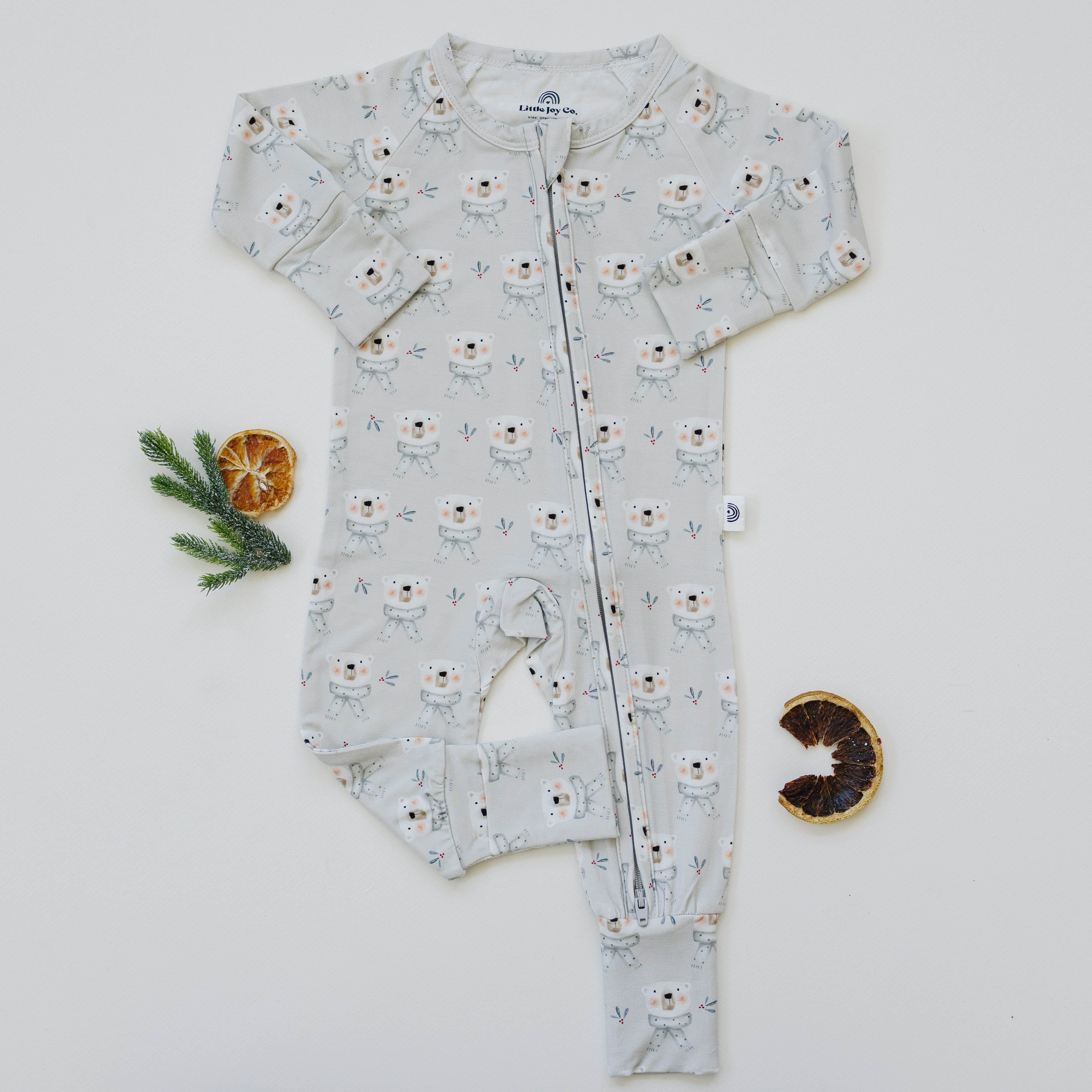 Polar Bear Zippy Romper