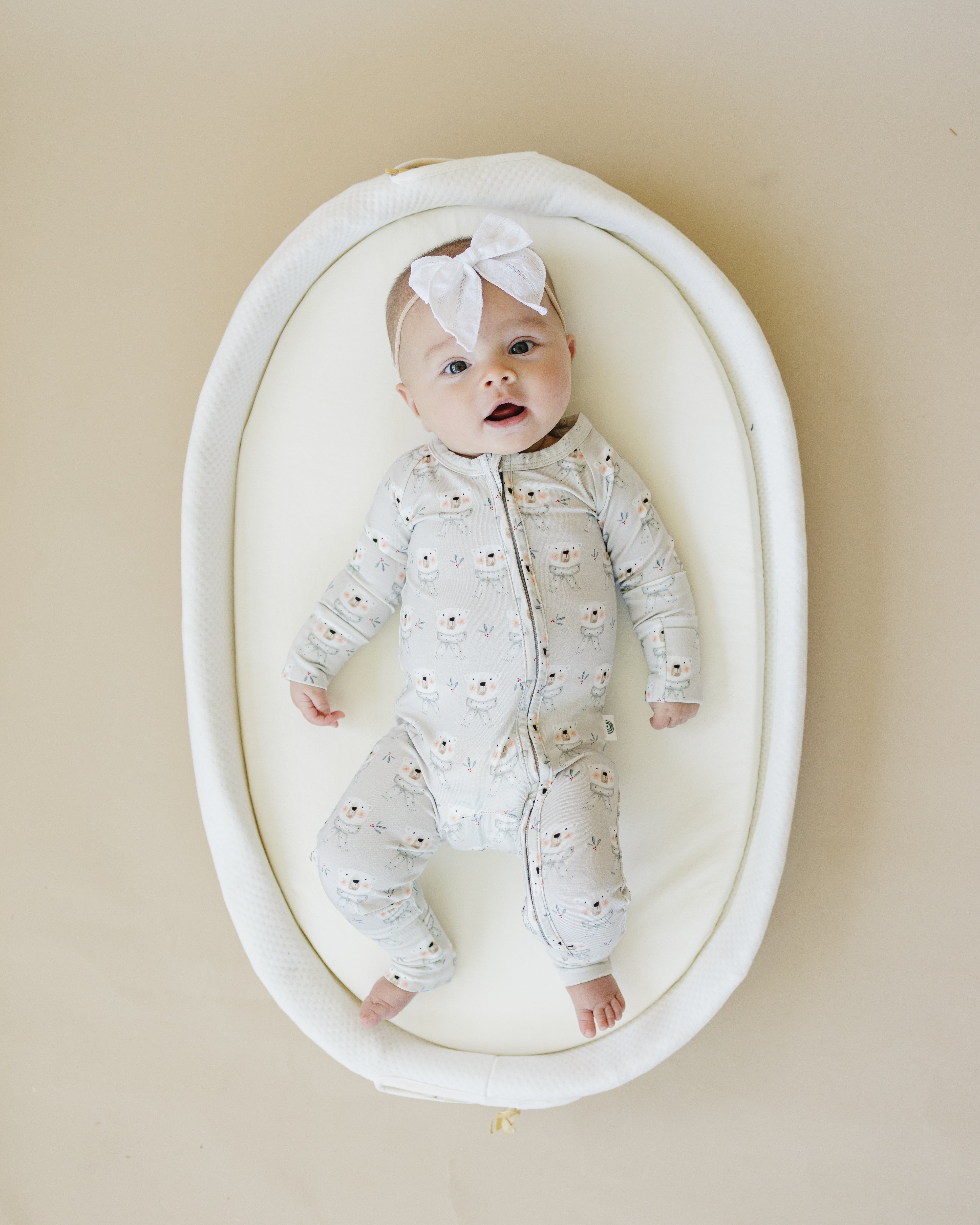 Polar Bear Zippy Romper