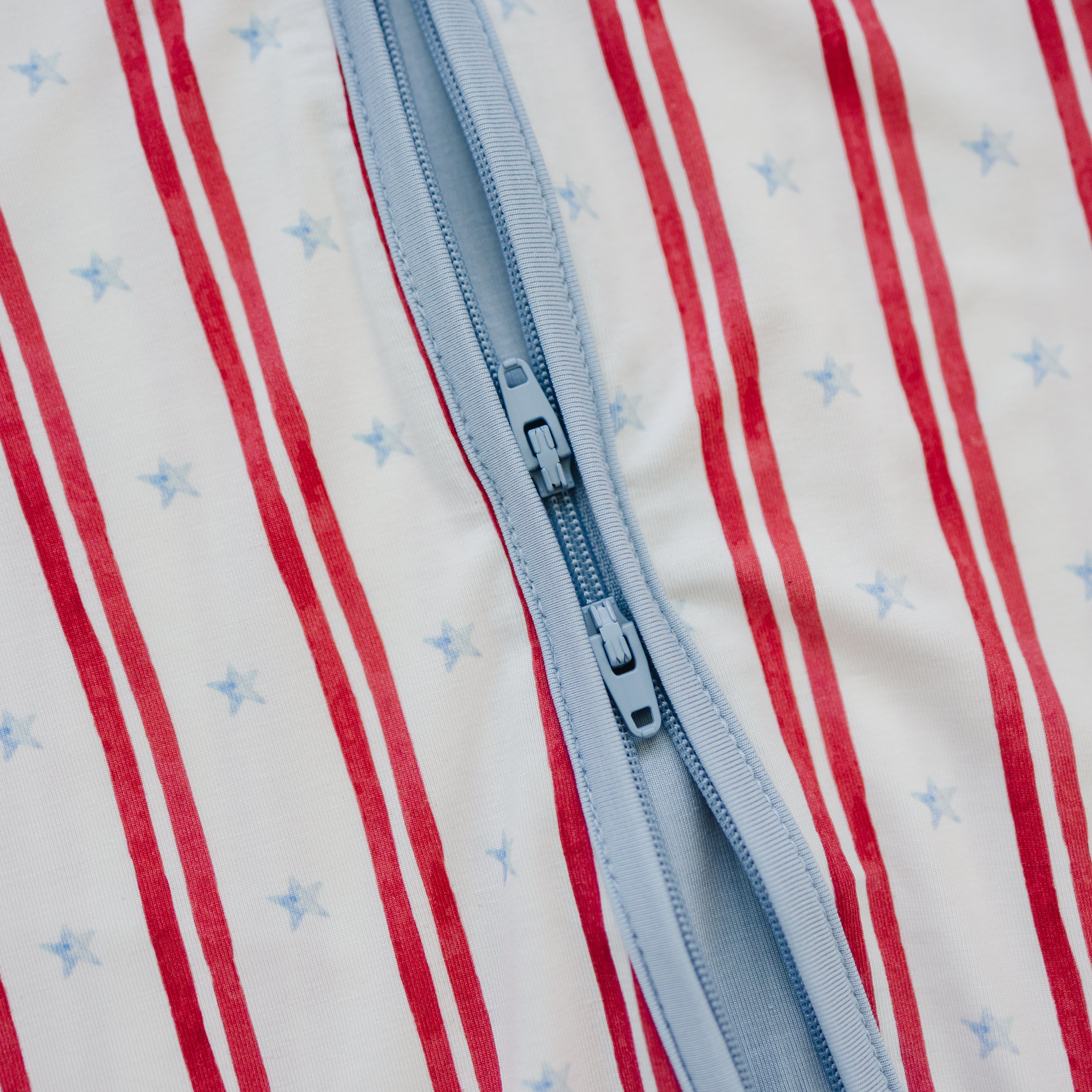 Stars & Stripes Bamboo Shorty Romper