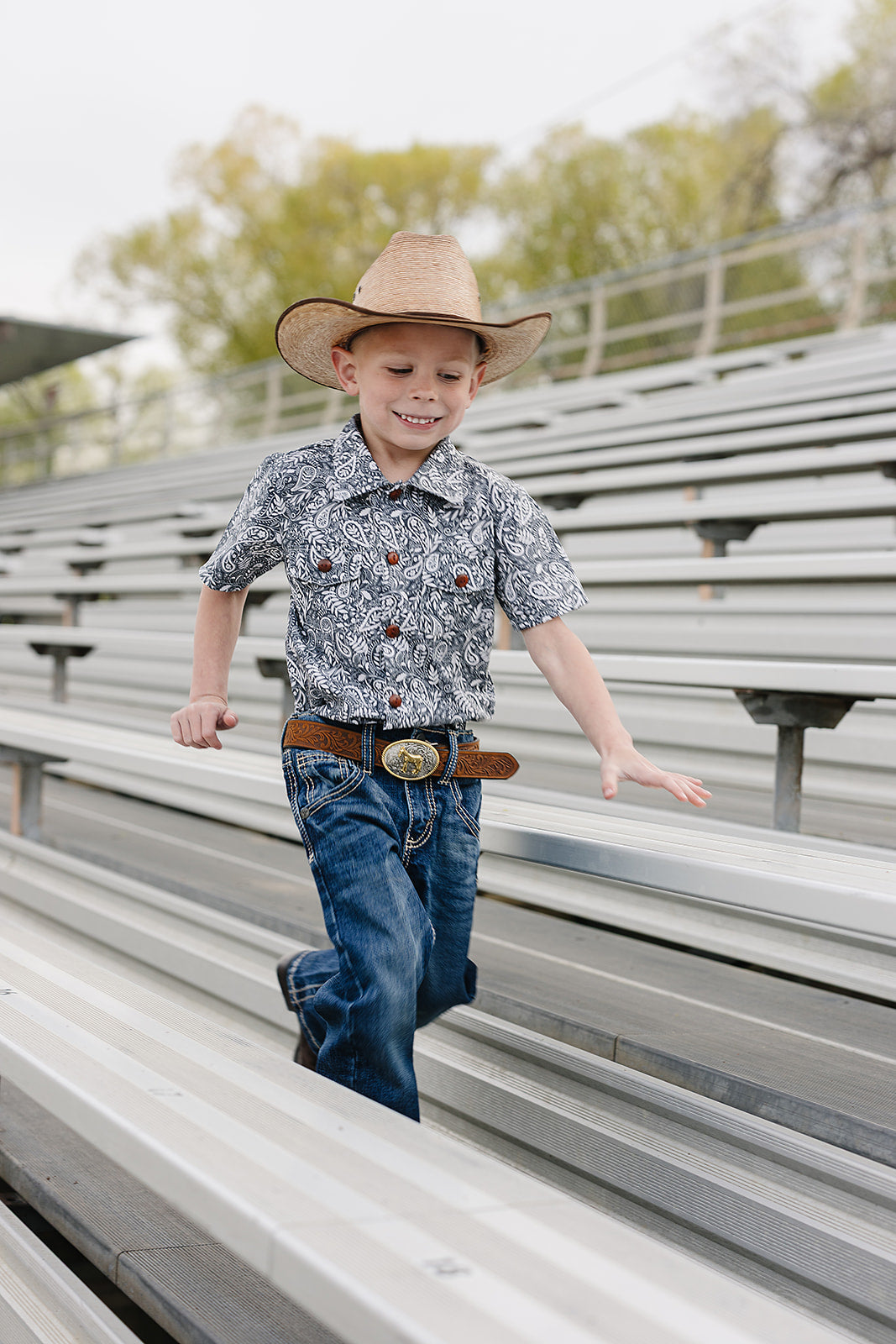 Paisley Button Up Shirt