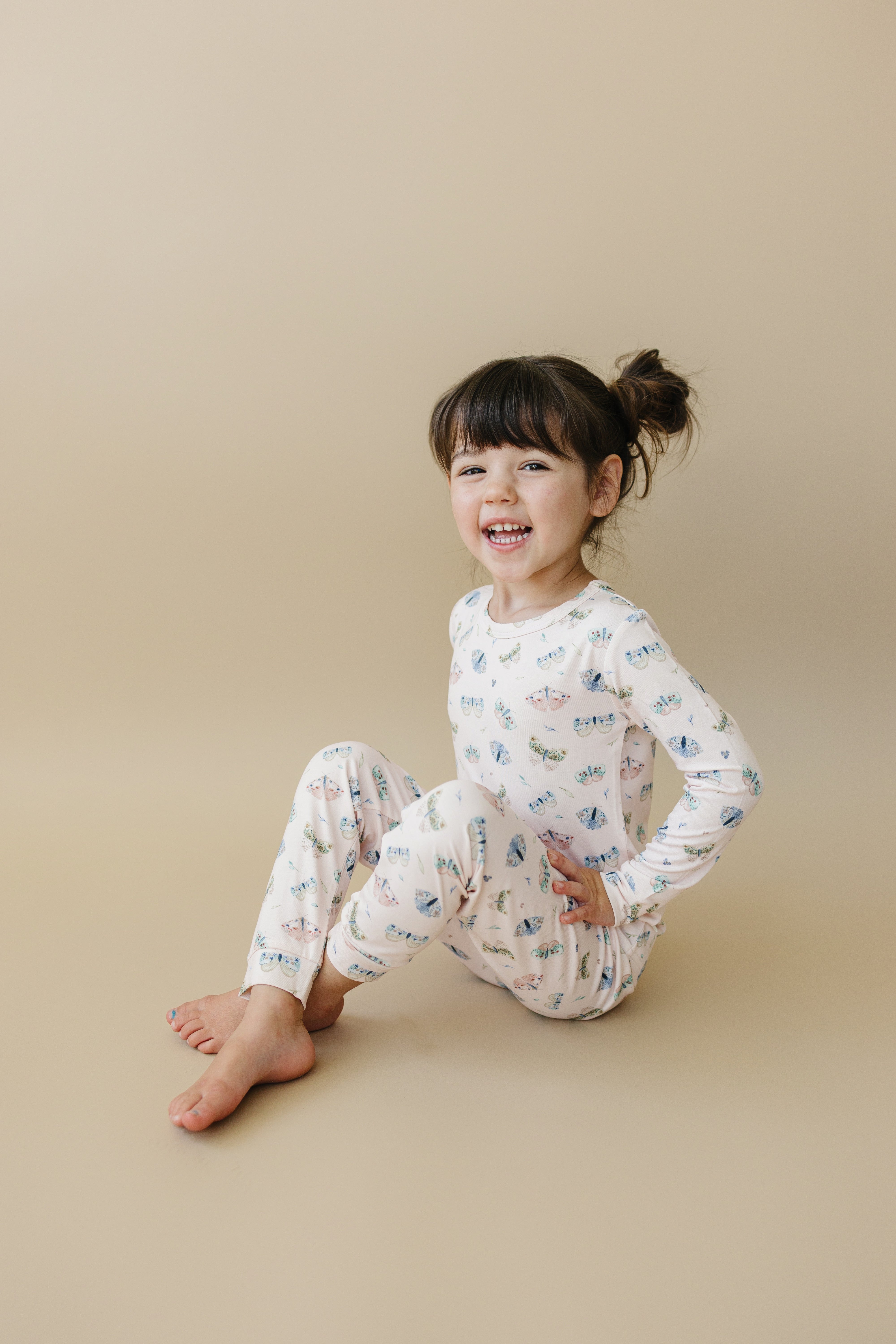 Luna Moths 2pc Bamboo Pajama Set