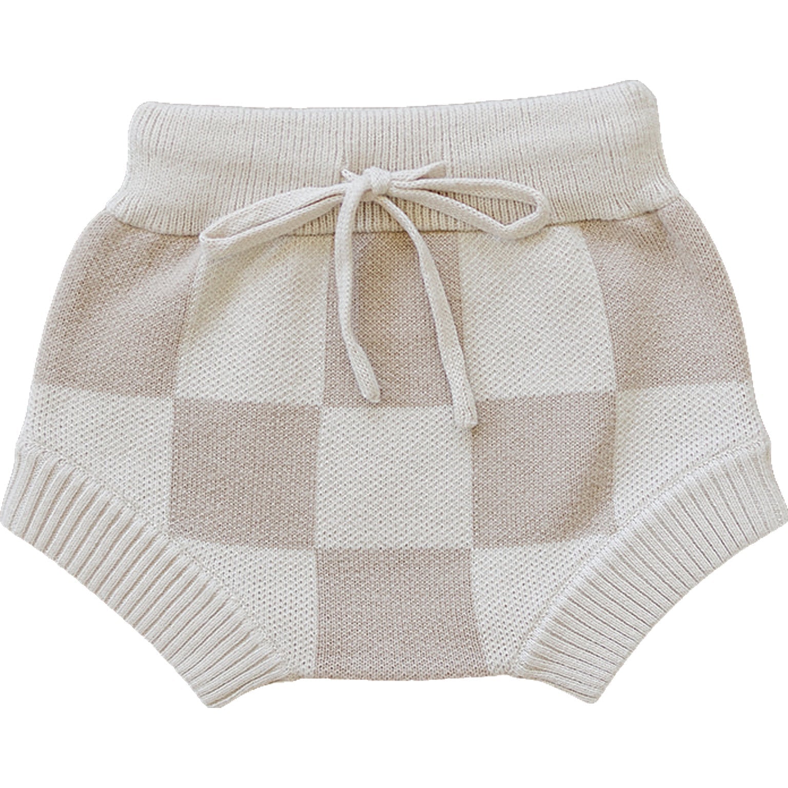Checkered Knit Bloomers Mebie Baby