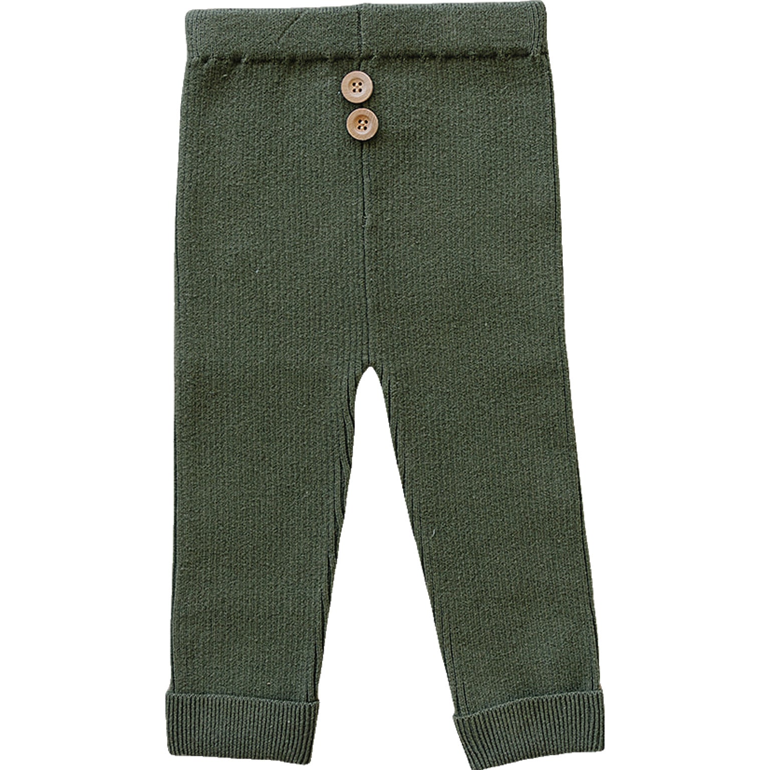 Olive Knit Leggings Mebie Baby
