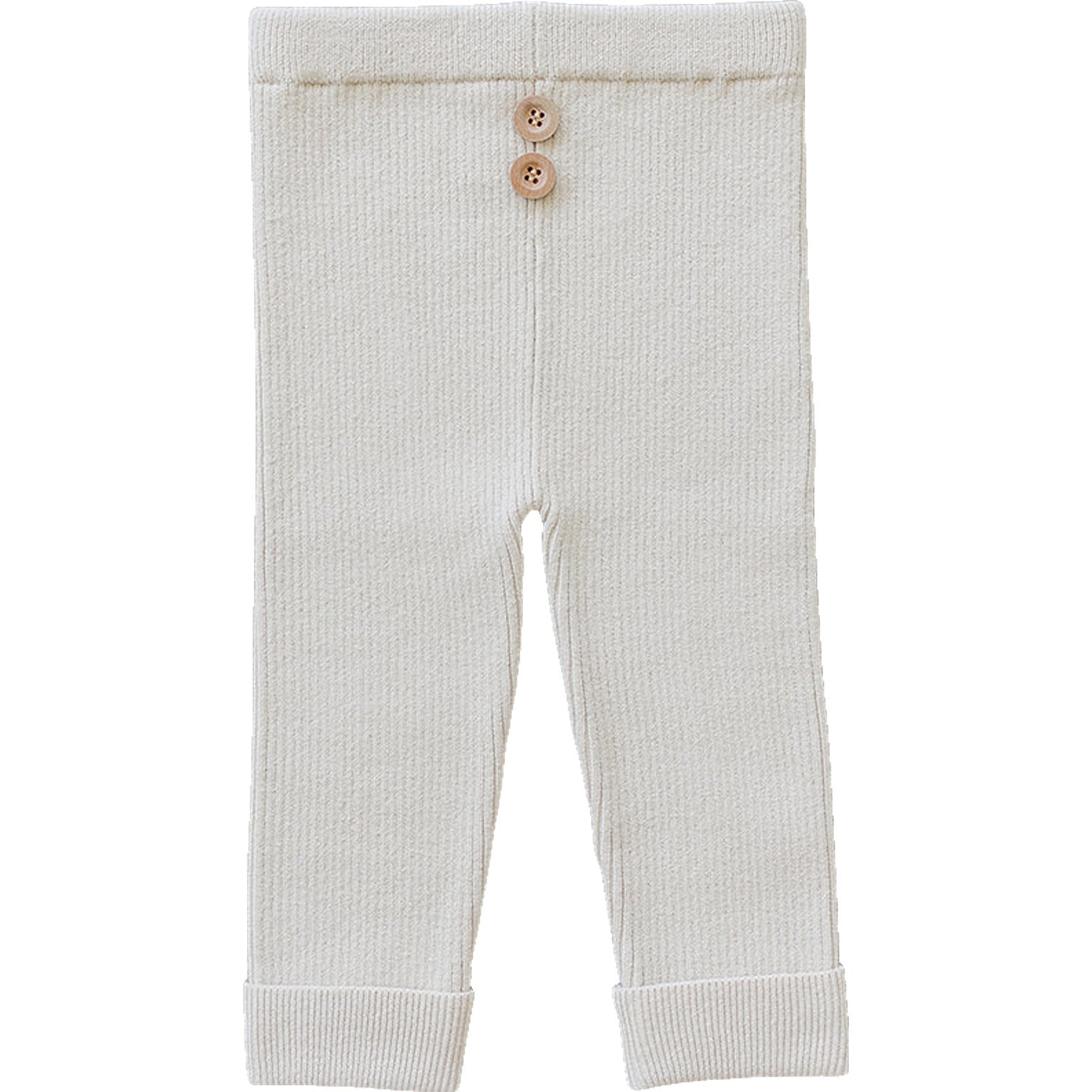 Cream Knit Leggings Mebie Baby