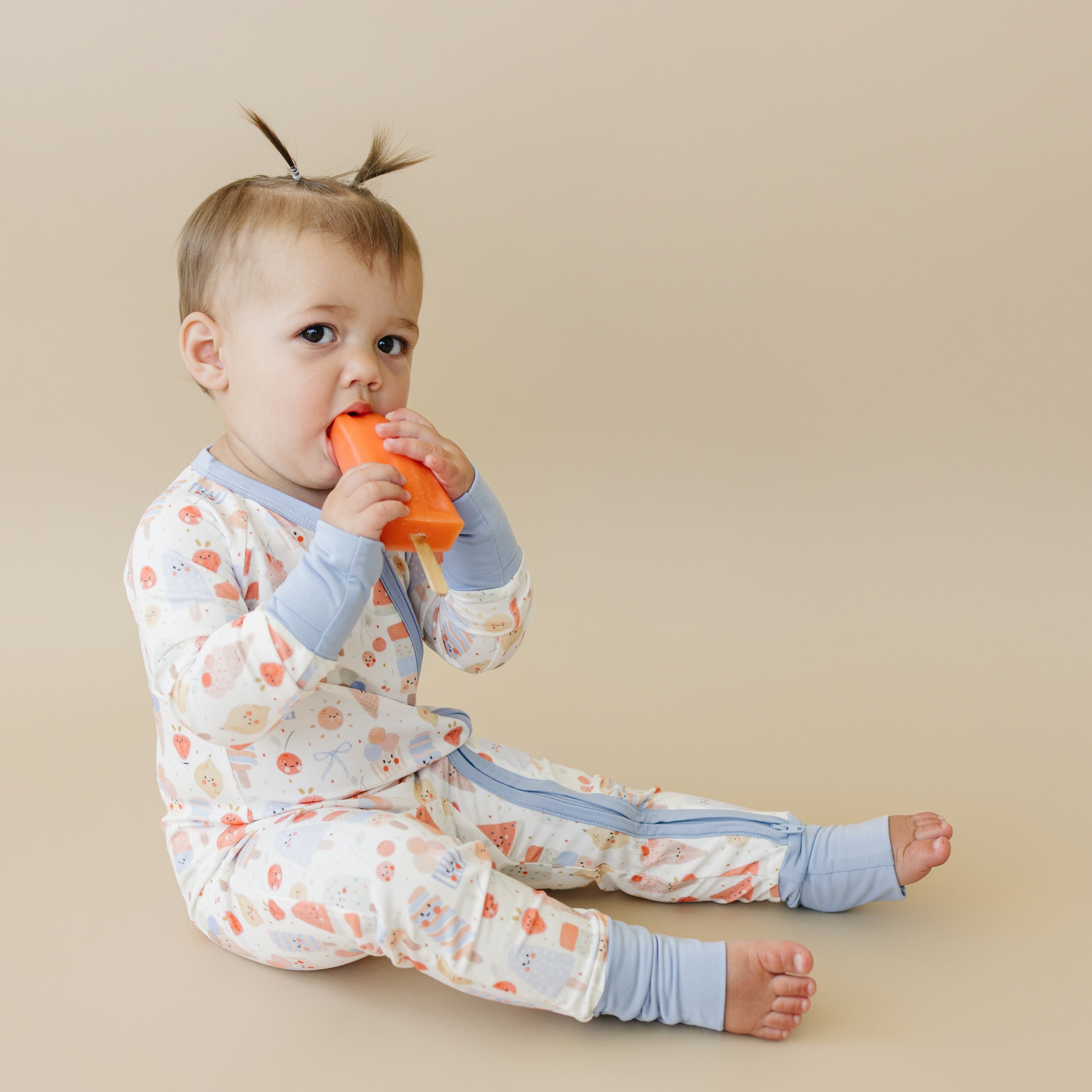 Sweet Summertime Bamboo Zippy Romper