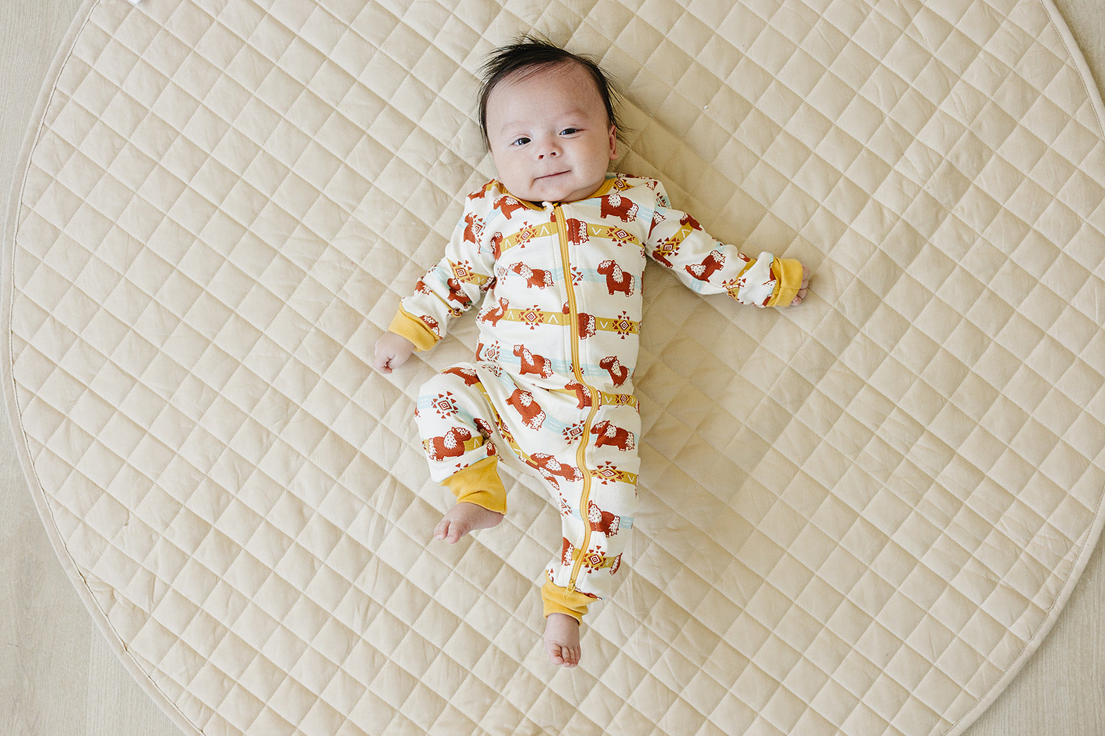 GOTS Certified Organic Cotton Zippy - Aztec Pony