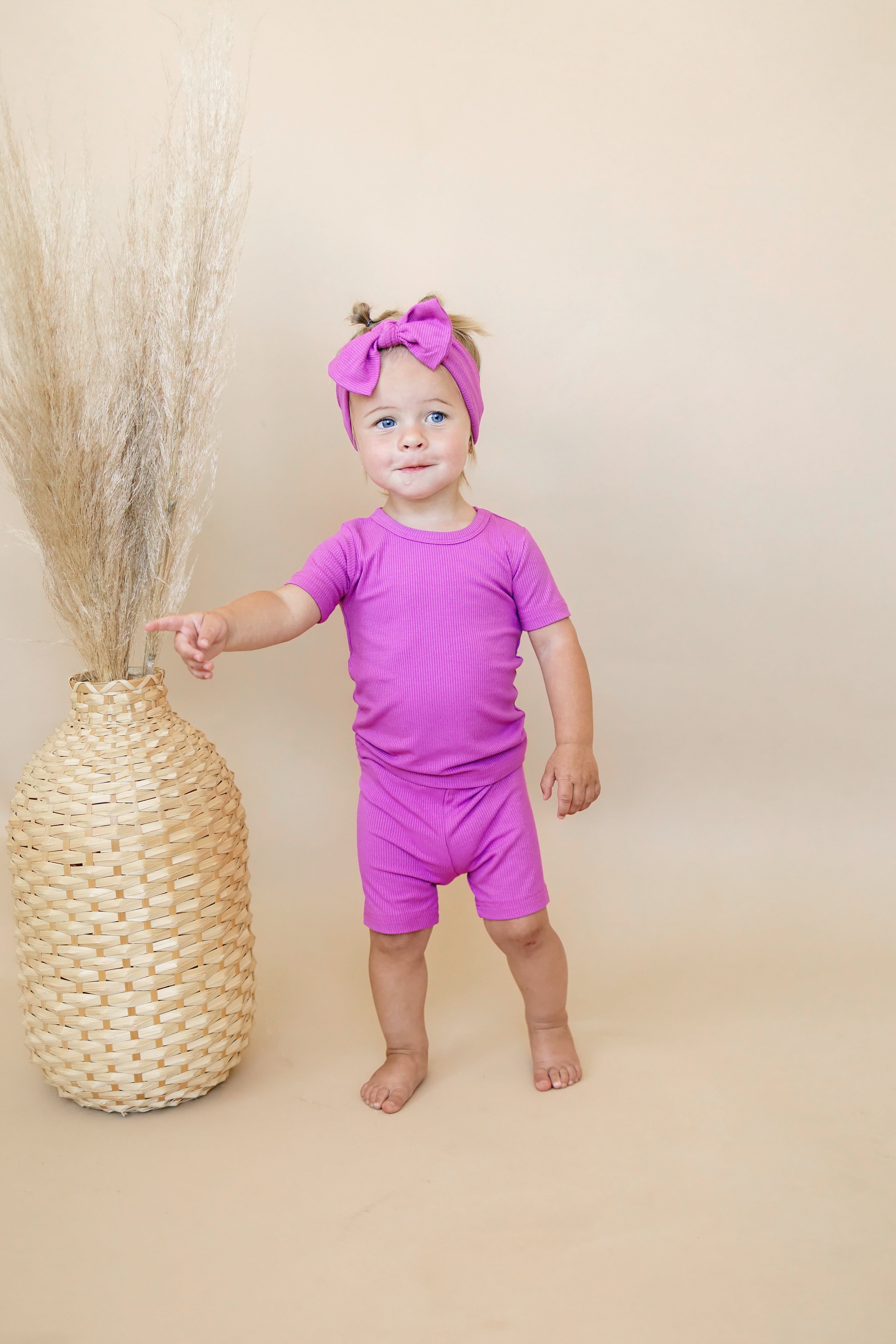 Solid Ribbed Bamboo Headband - more colors